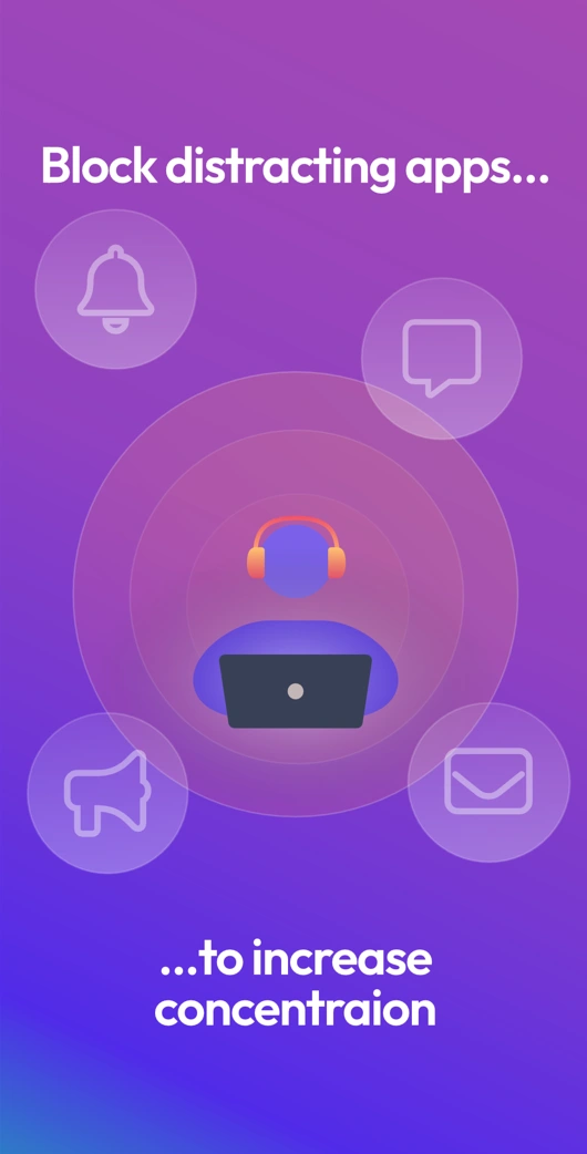 Vector objects created in the Sketch app to illustrate distracting apps