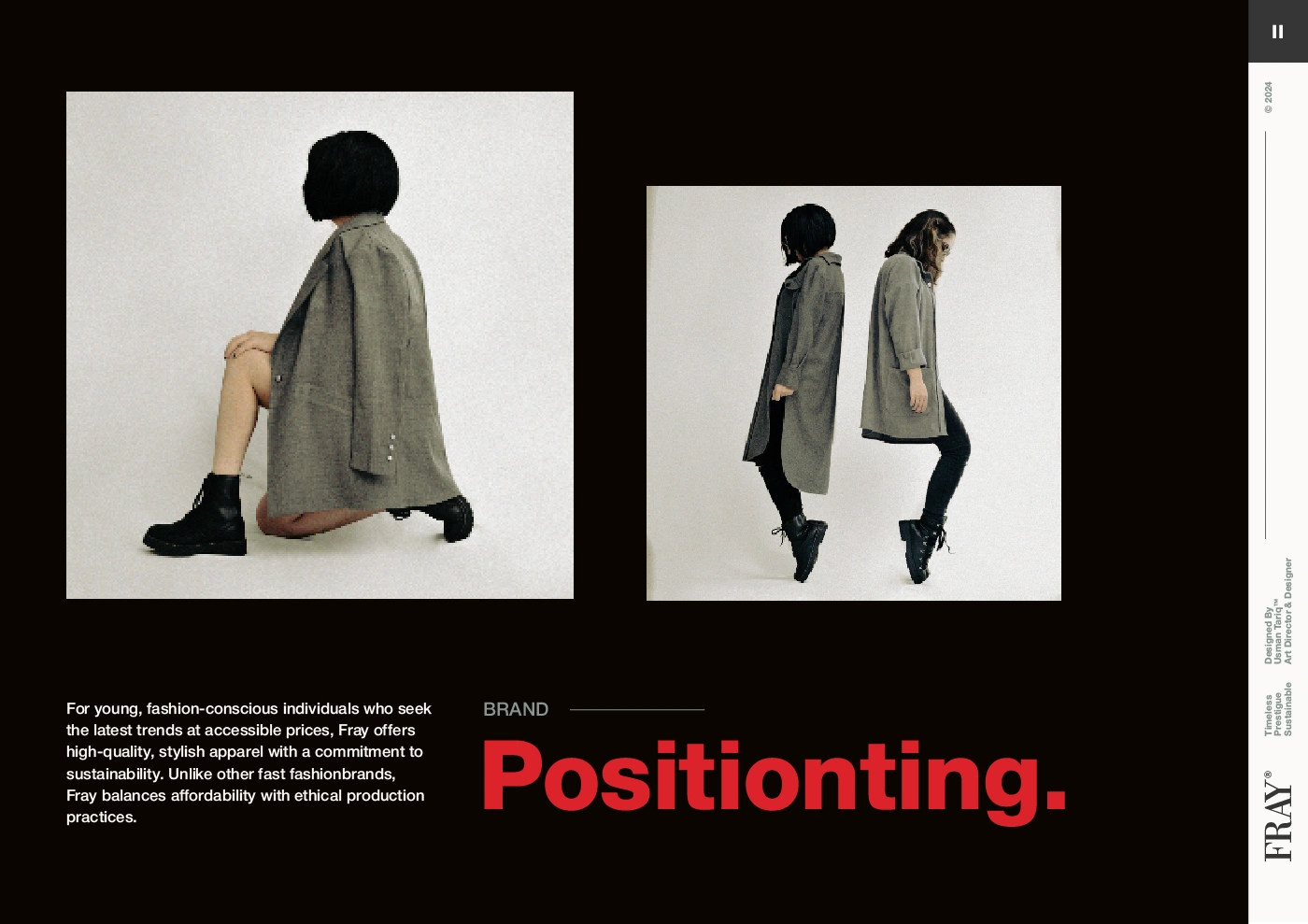 Fray Brand identity page 2