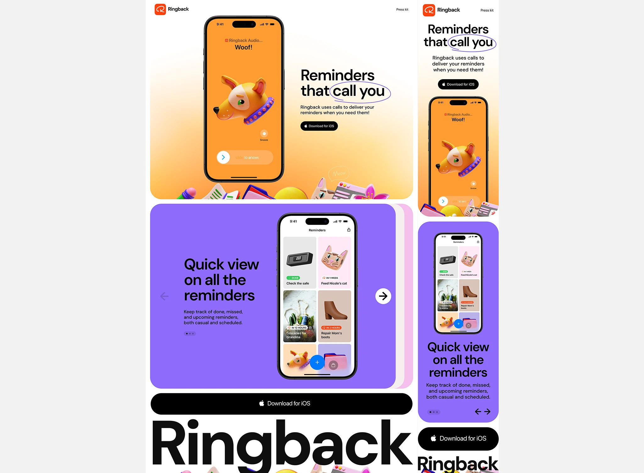 b version with slider and mobile view
