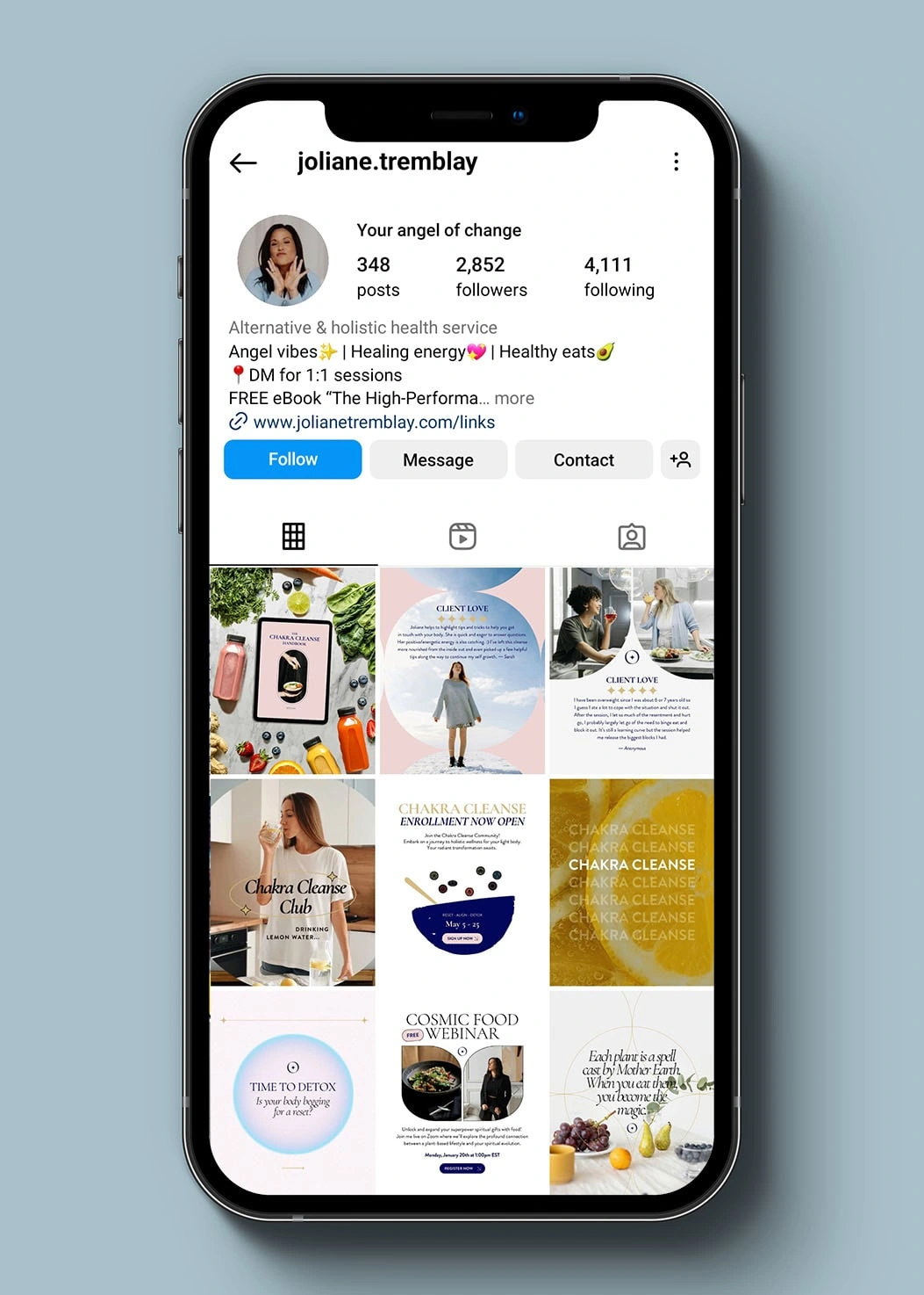 After: Social feed with launch strategy