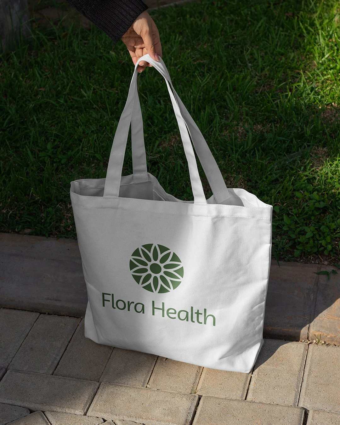 Flora Health tote bag