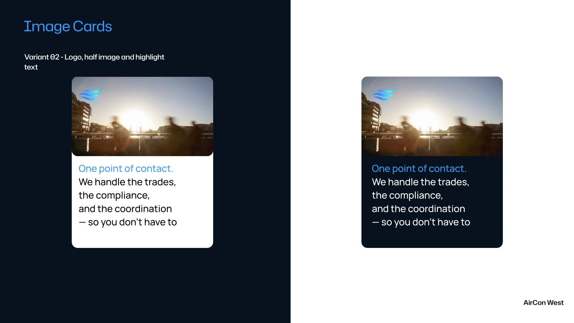 Card Components with Image & Text (Image frames with 20px rounding)