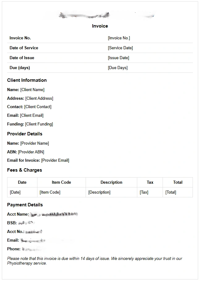 Invoice Template