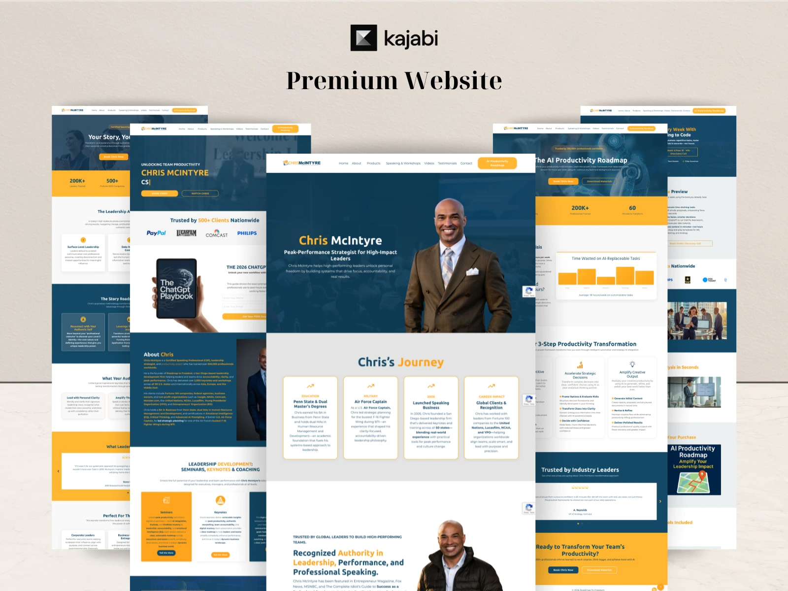 Premium Website and High Converting Landing Pages