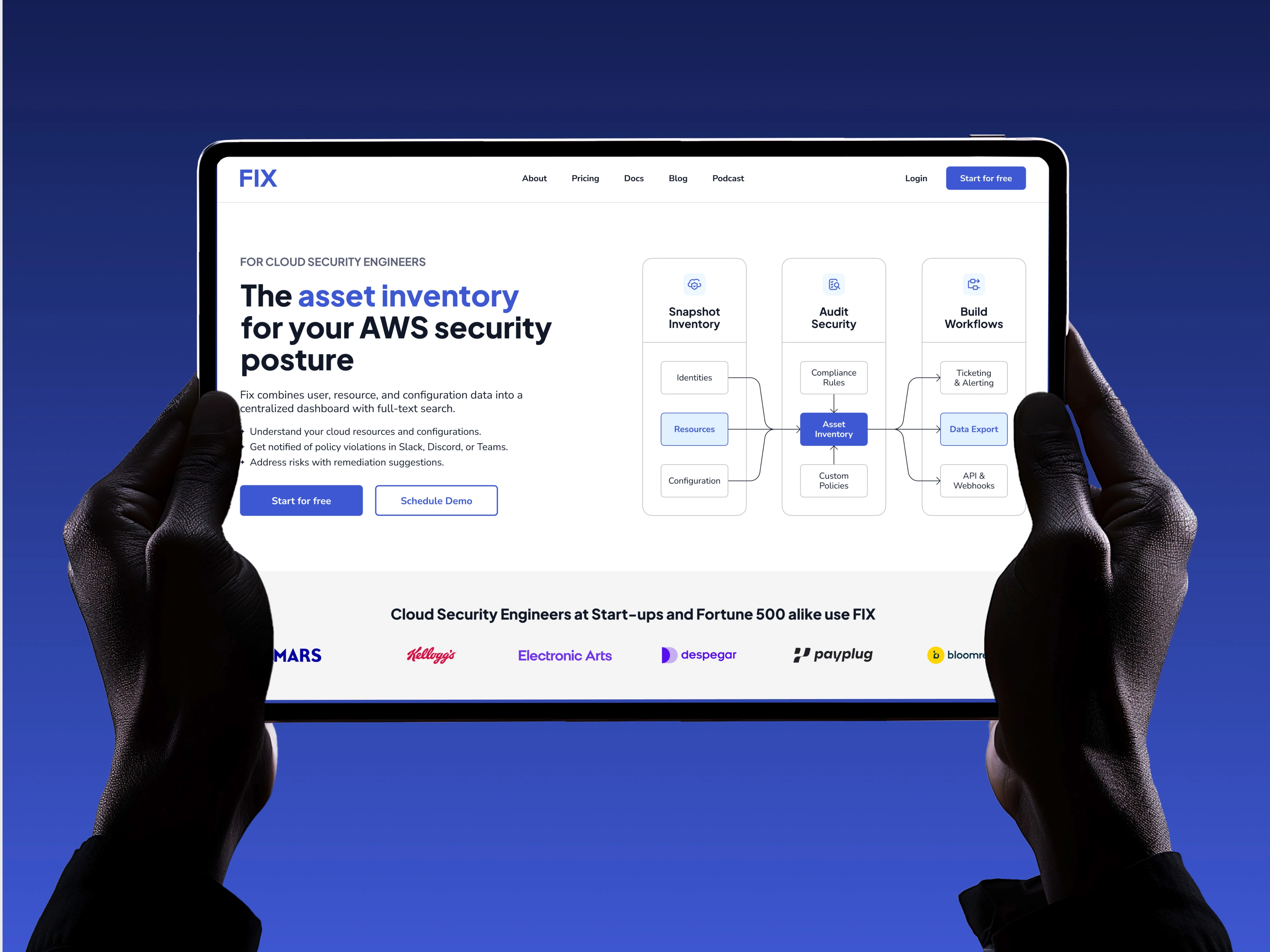 FIX Website Hero Section 4