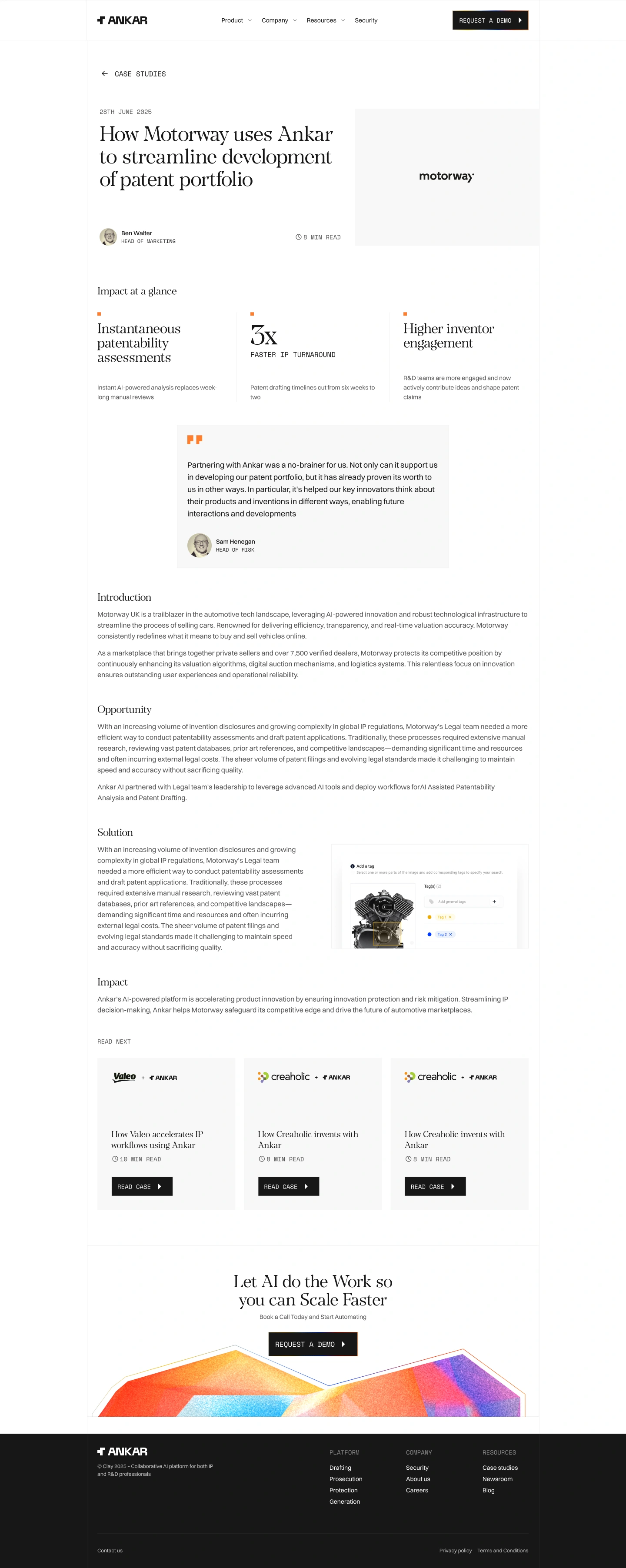 Casestudy Detailed page