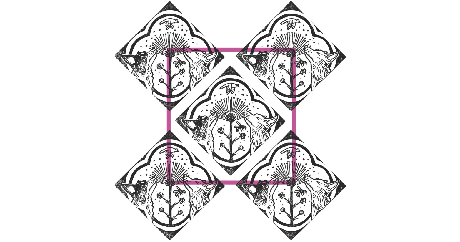 Design of rapport in Photoshop