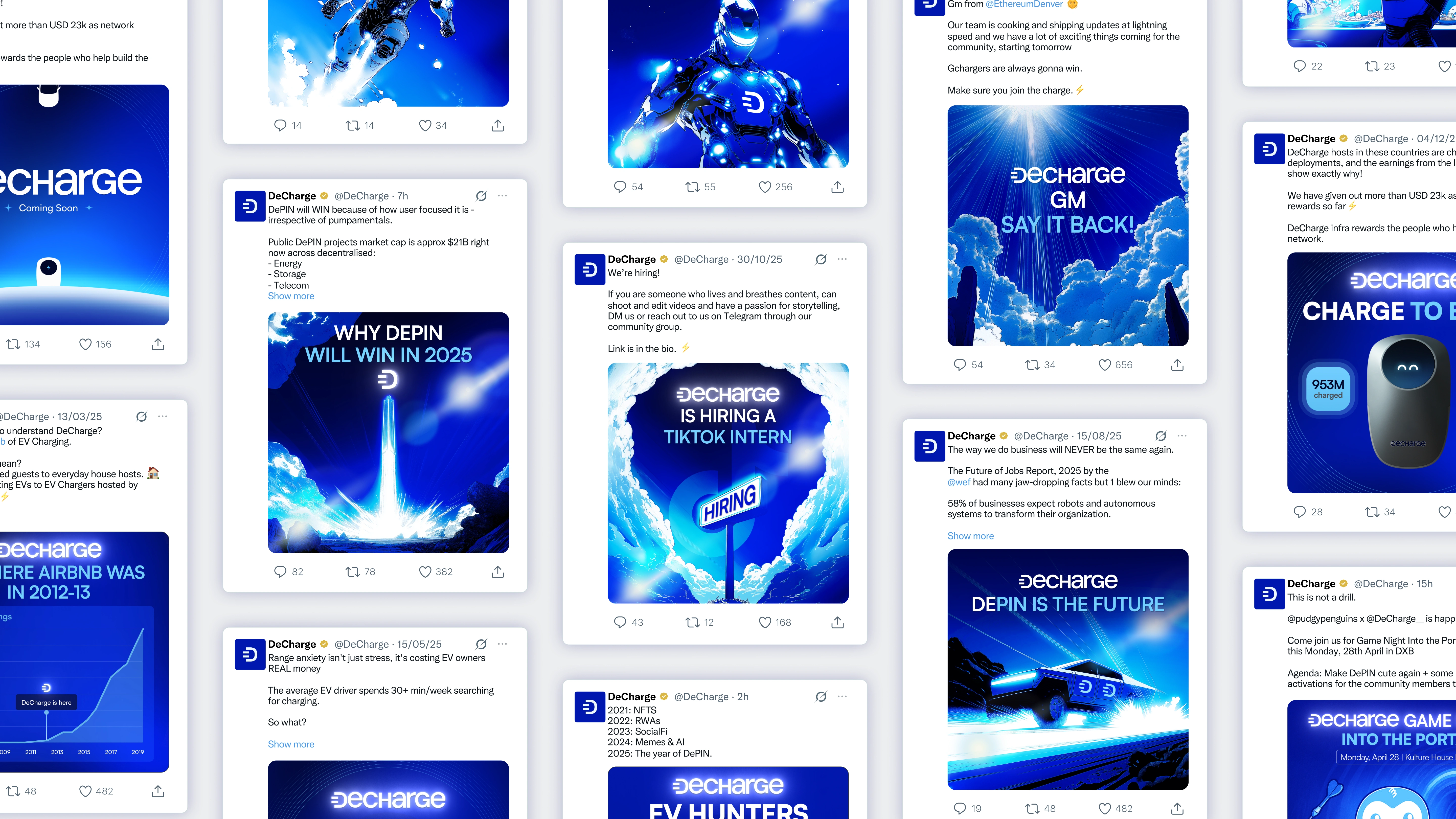 I developed a cohesive visual style that was futuristic but also dream-like.