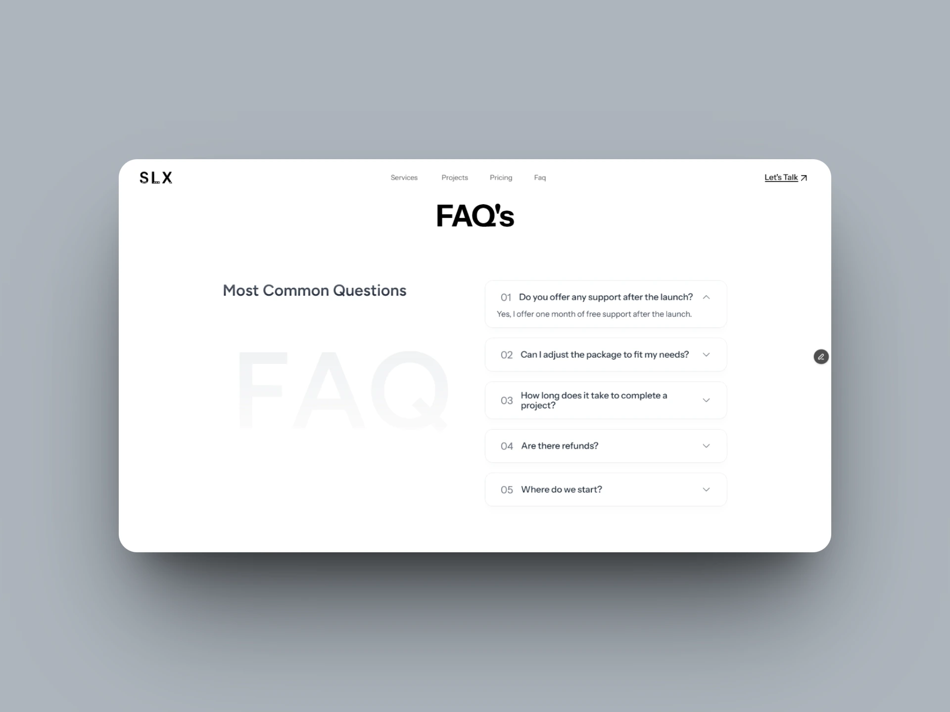 FAQ