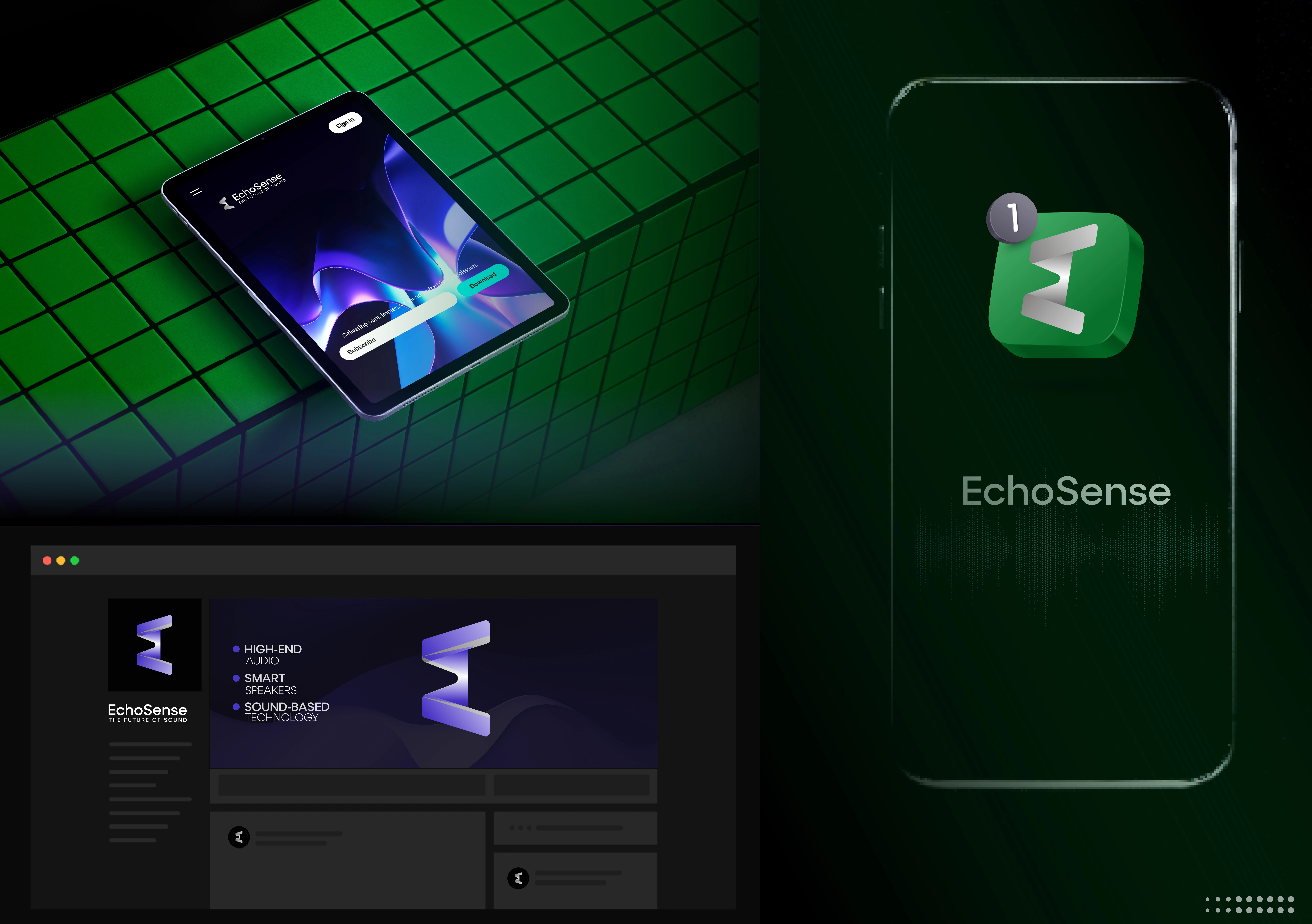 Echosense Brnad Mockup