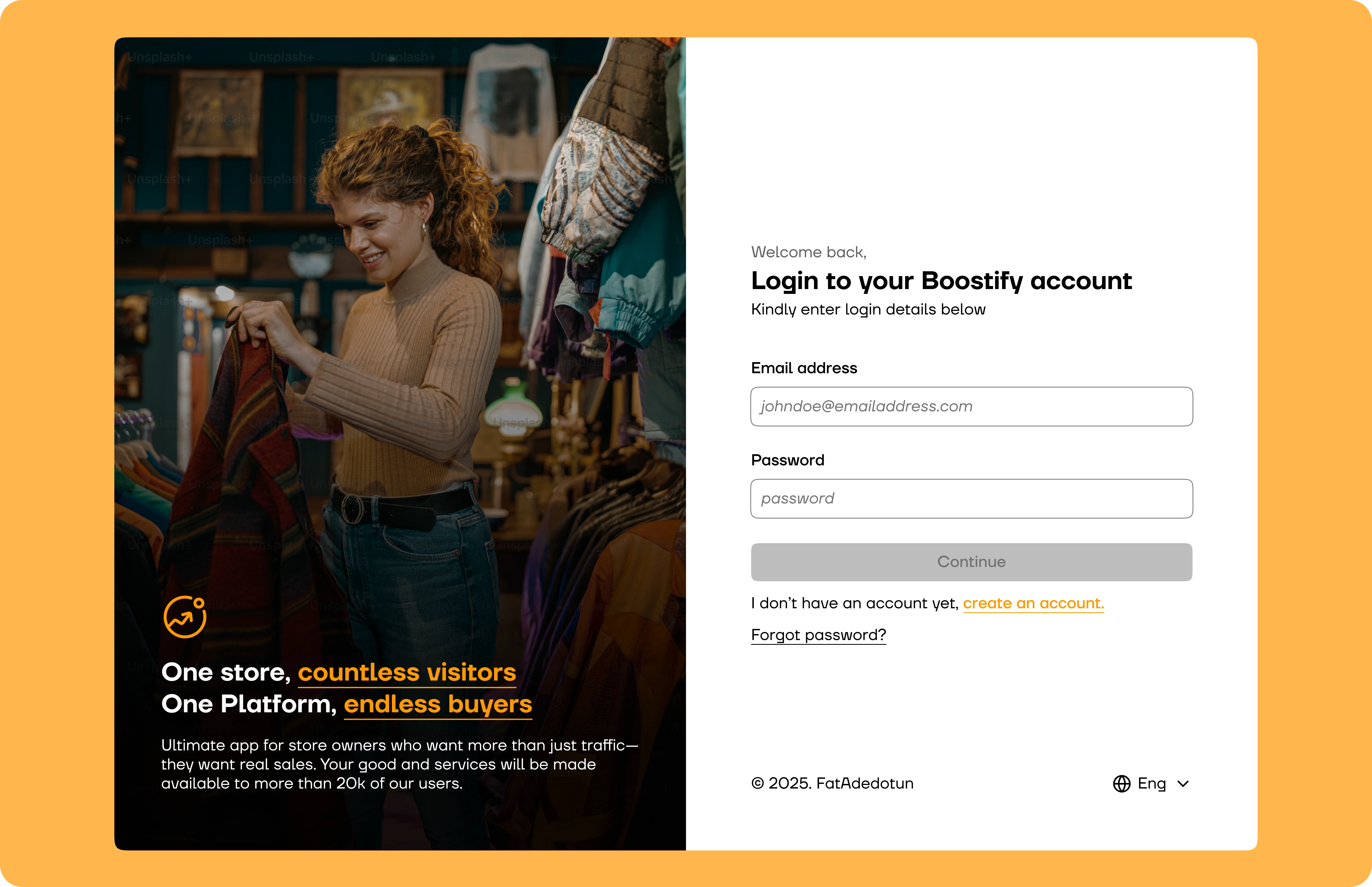 Login UI