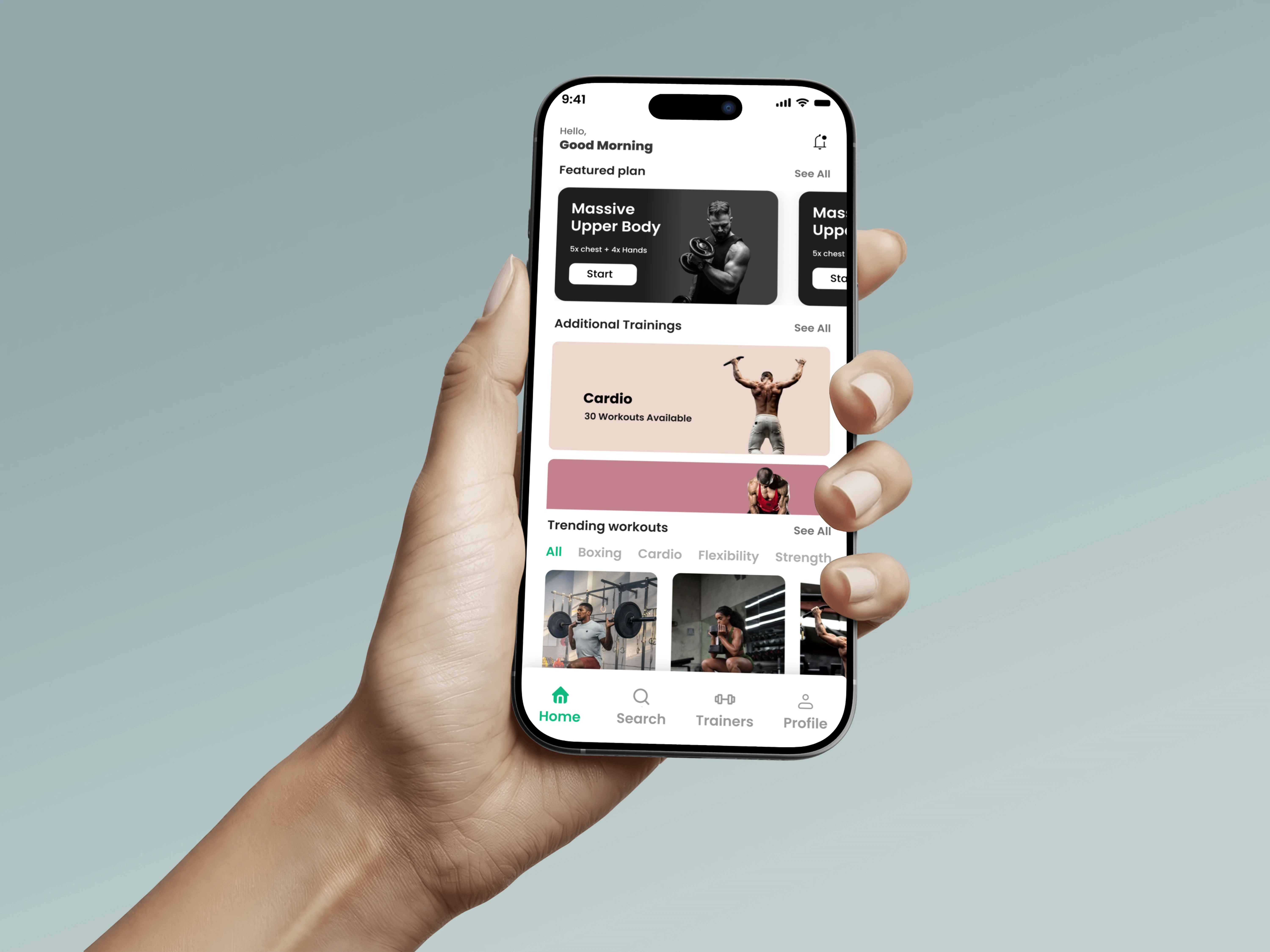FitForge mobile app 