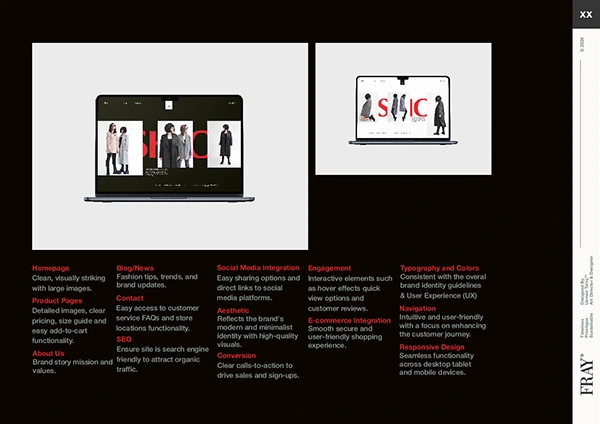 Fray Brand identity page 19