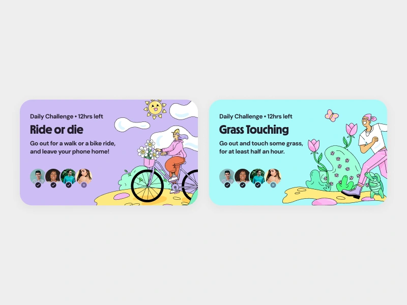 Early cards explorations
