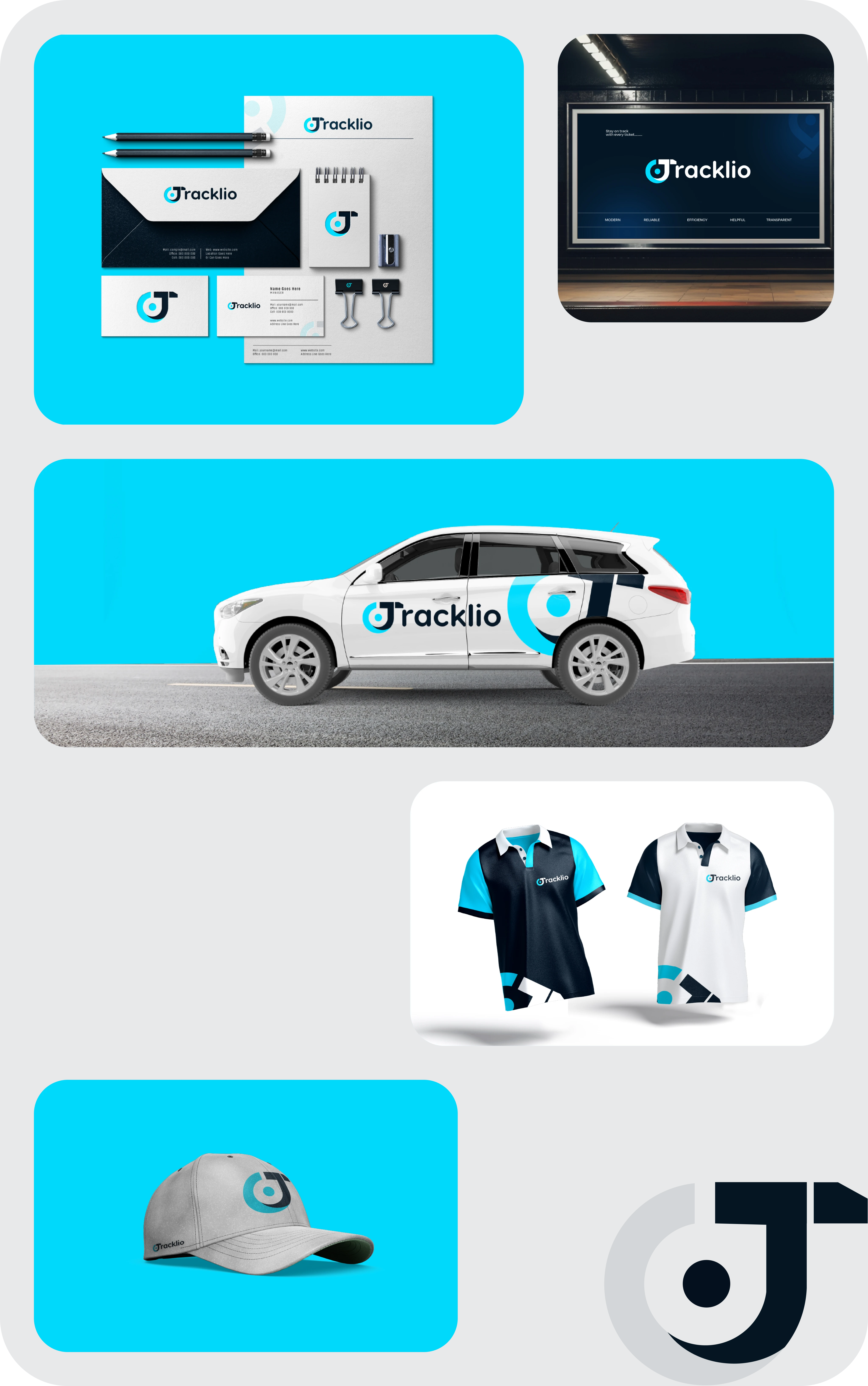 Tracklio Brand & Marketing Assets