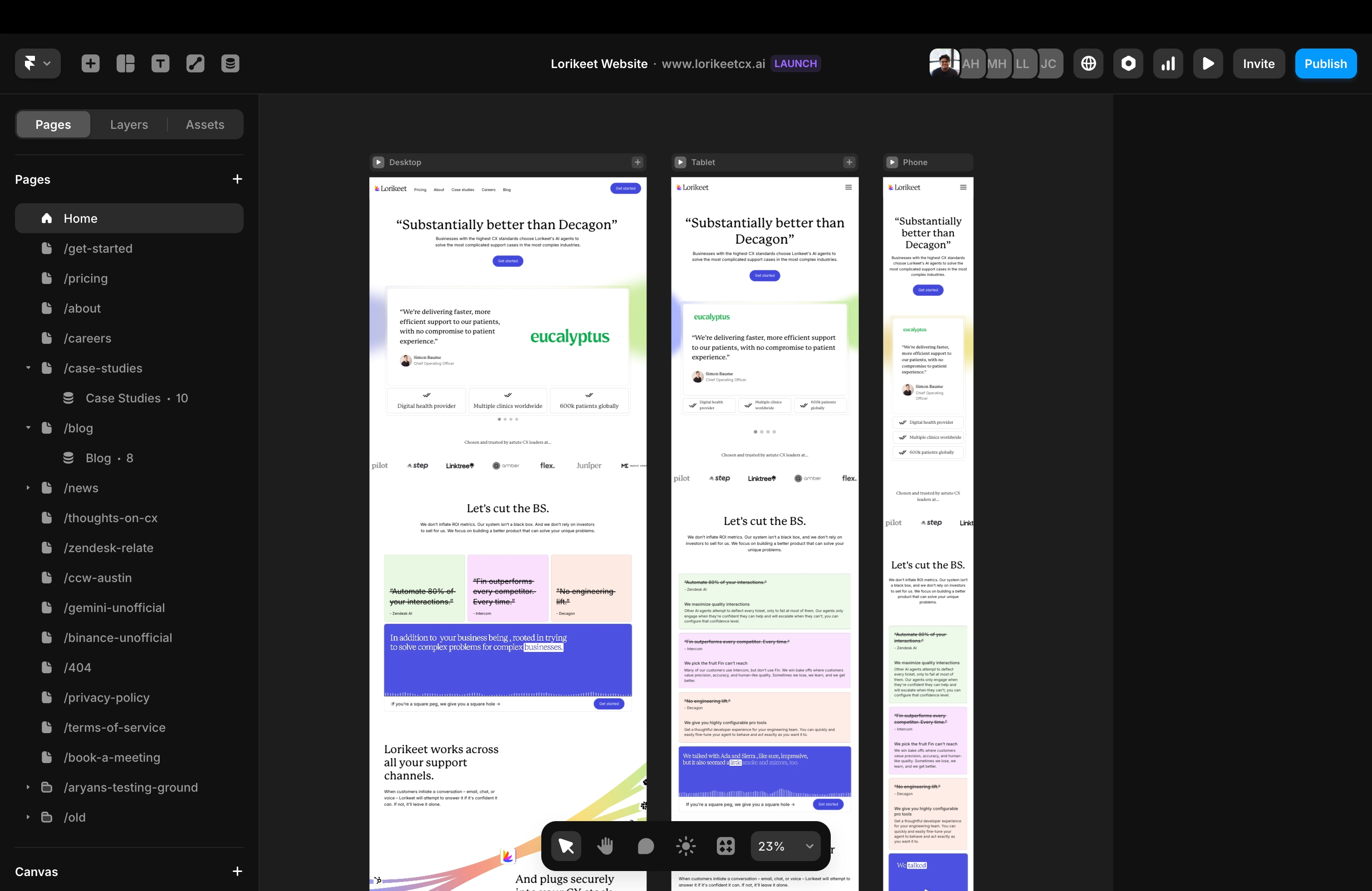 Framer design