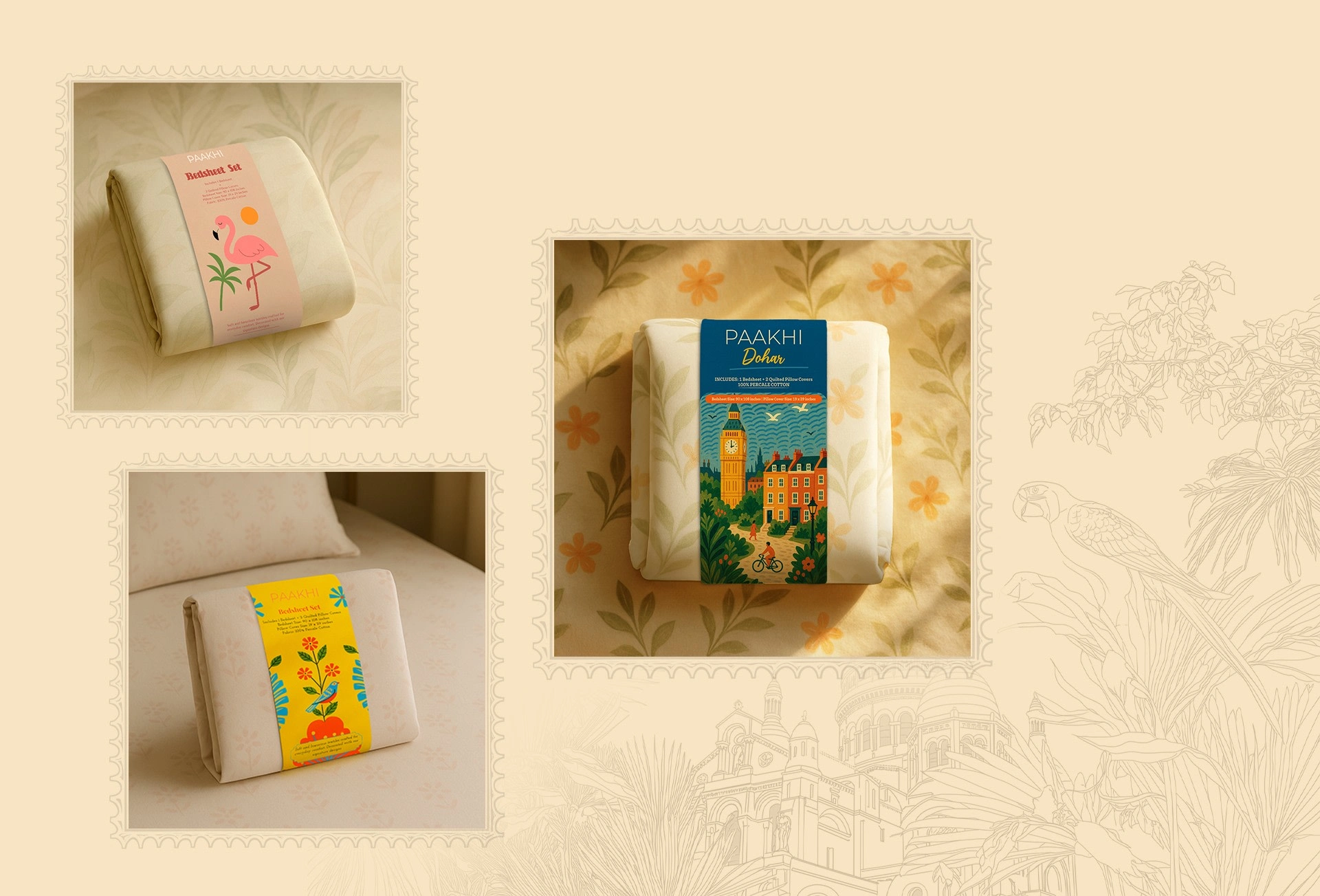 A clean packaging always catches the eye!