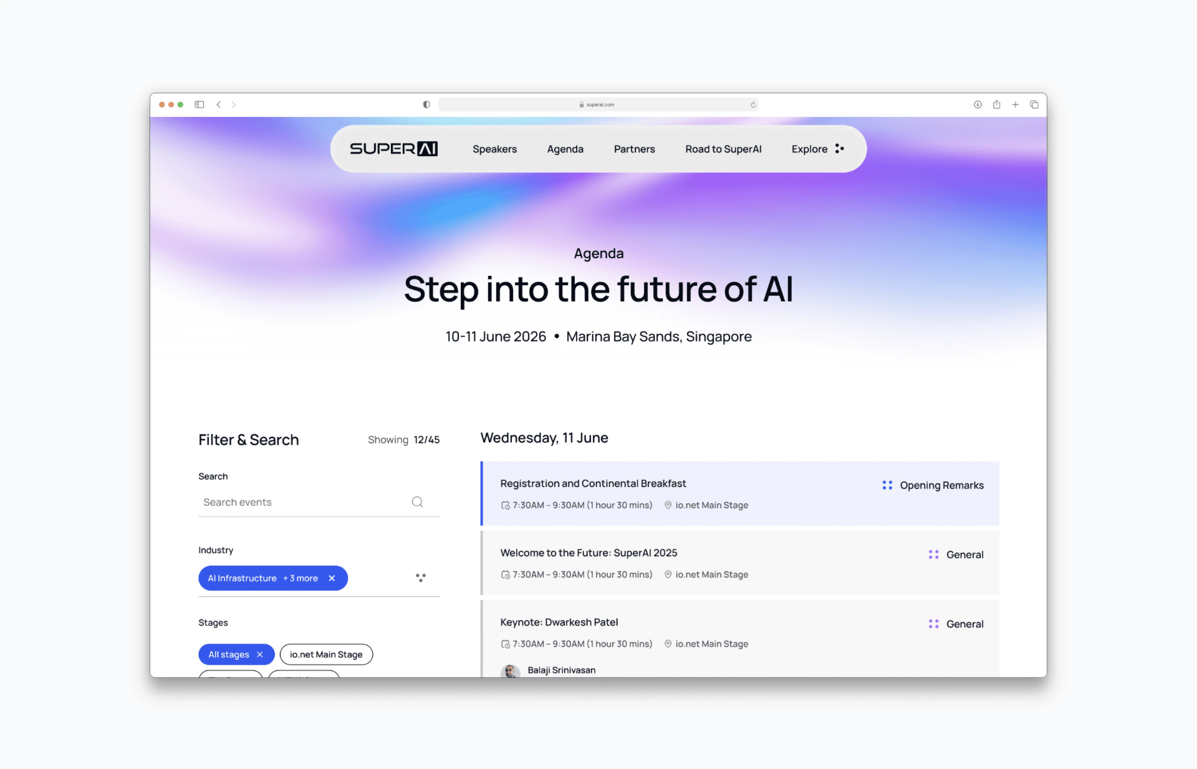 SuperAI brand work