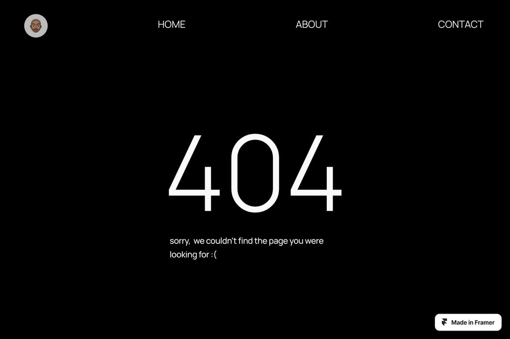 404 Page