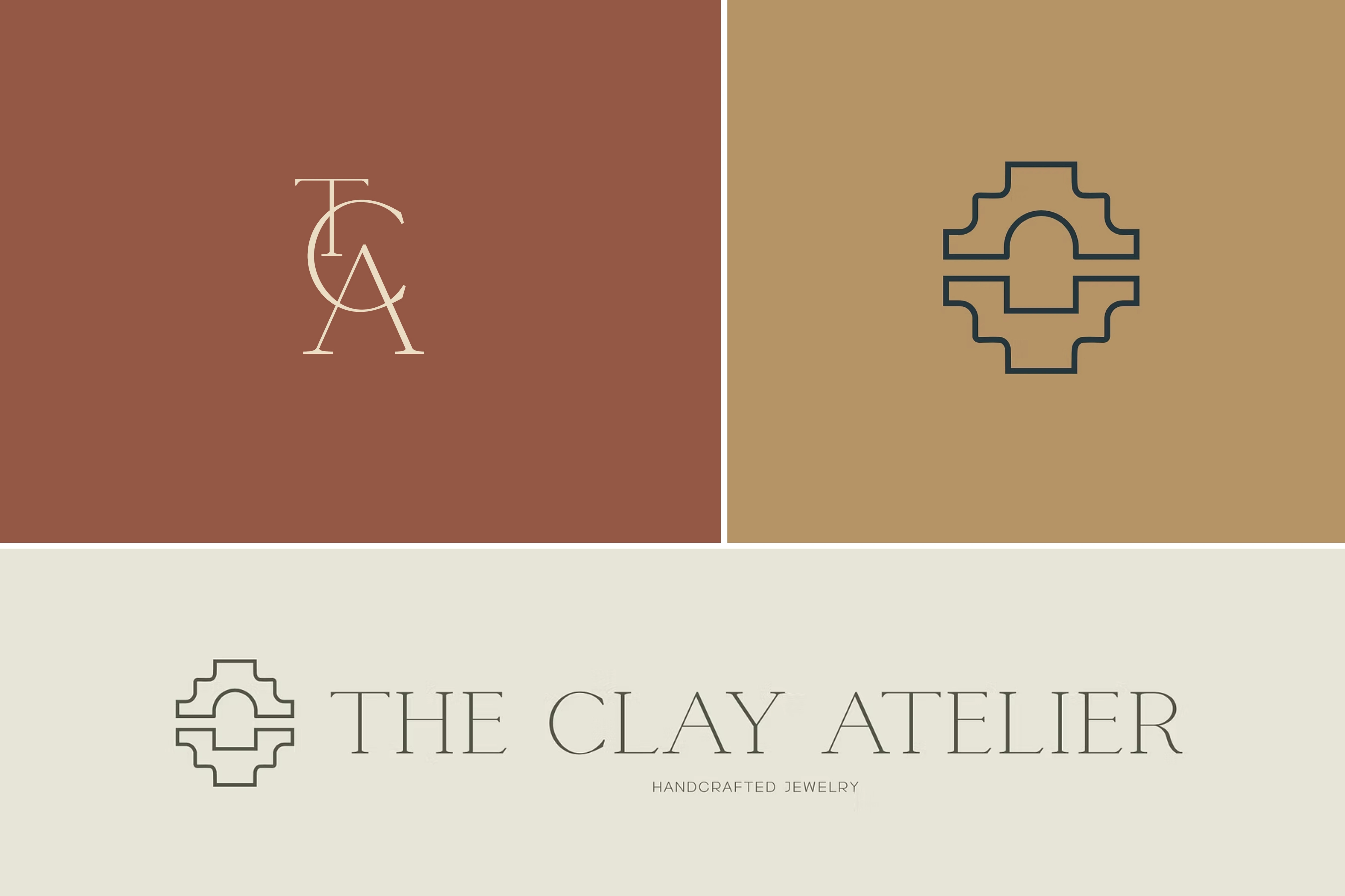 The Clay Atelier's brand identity