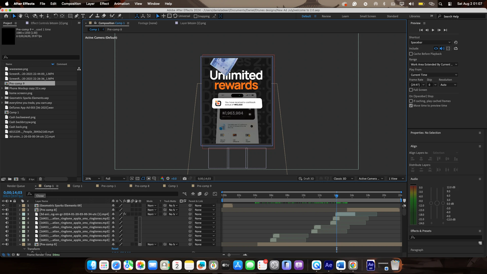 Deliverable 3 - Playground in After Effects