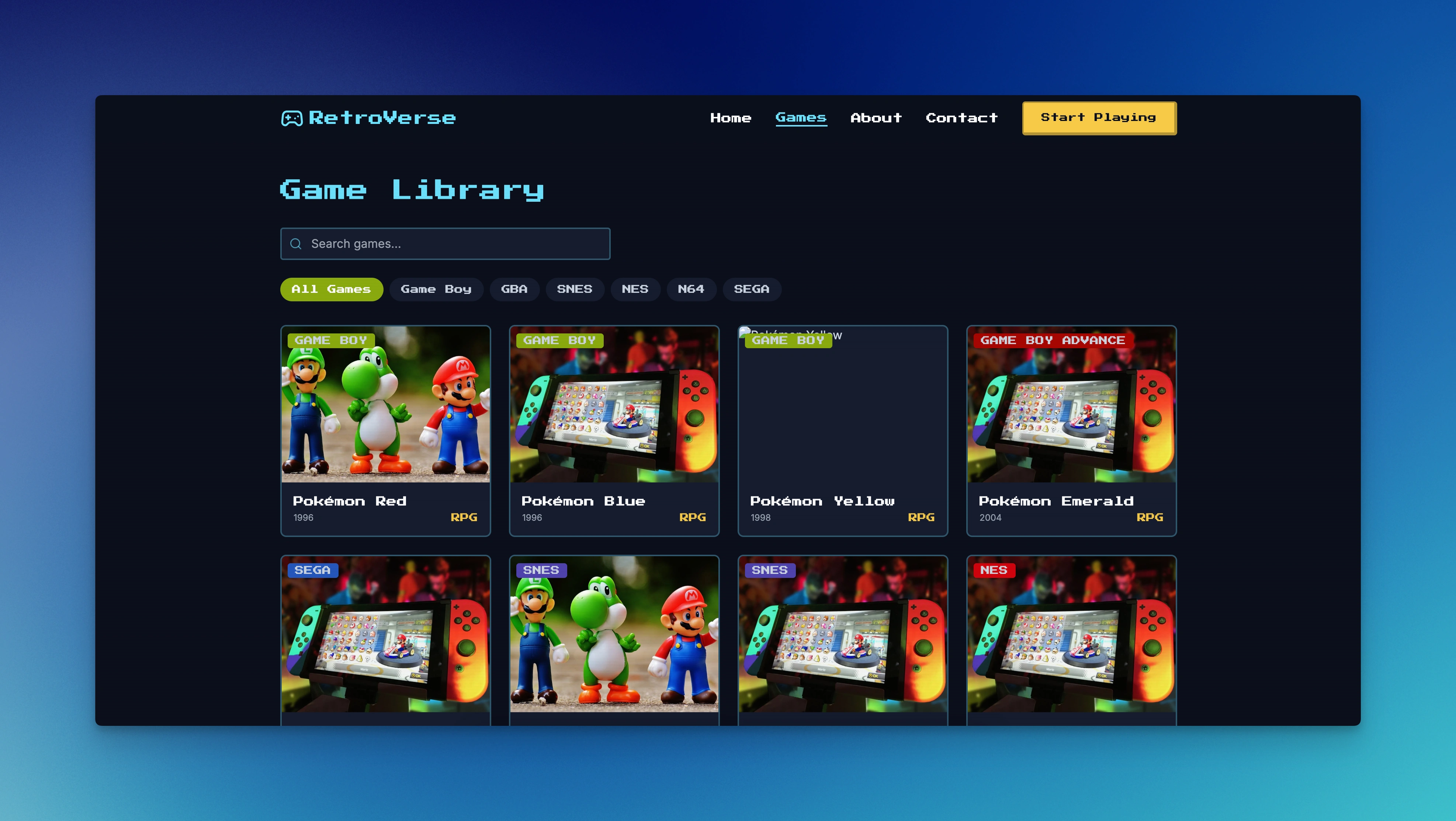 Games Library