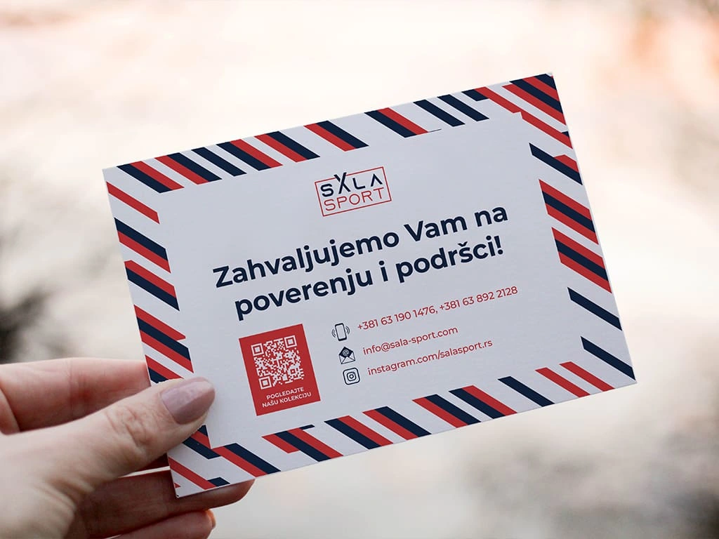 Thank You Card Design