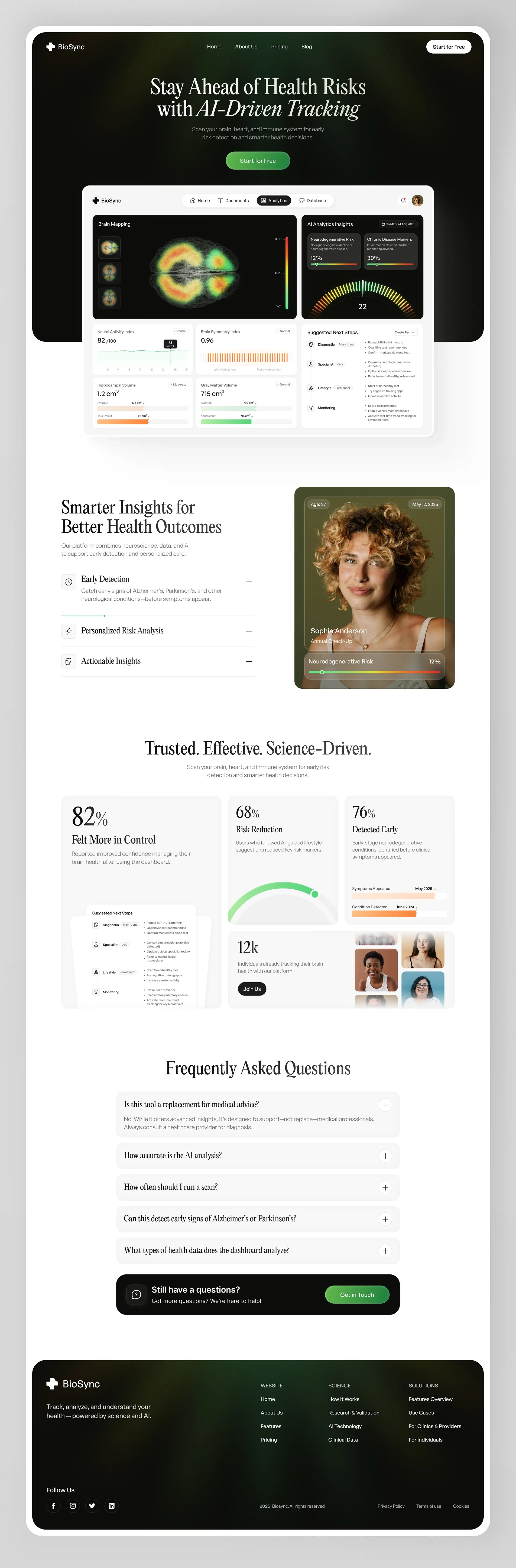 Healthcare Landing Page Design & Development
