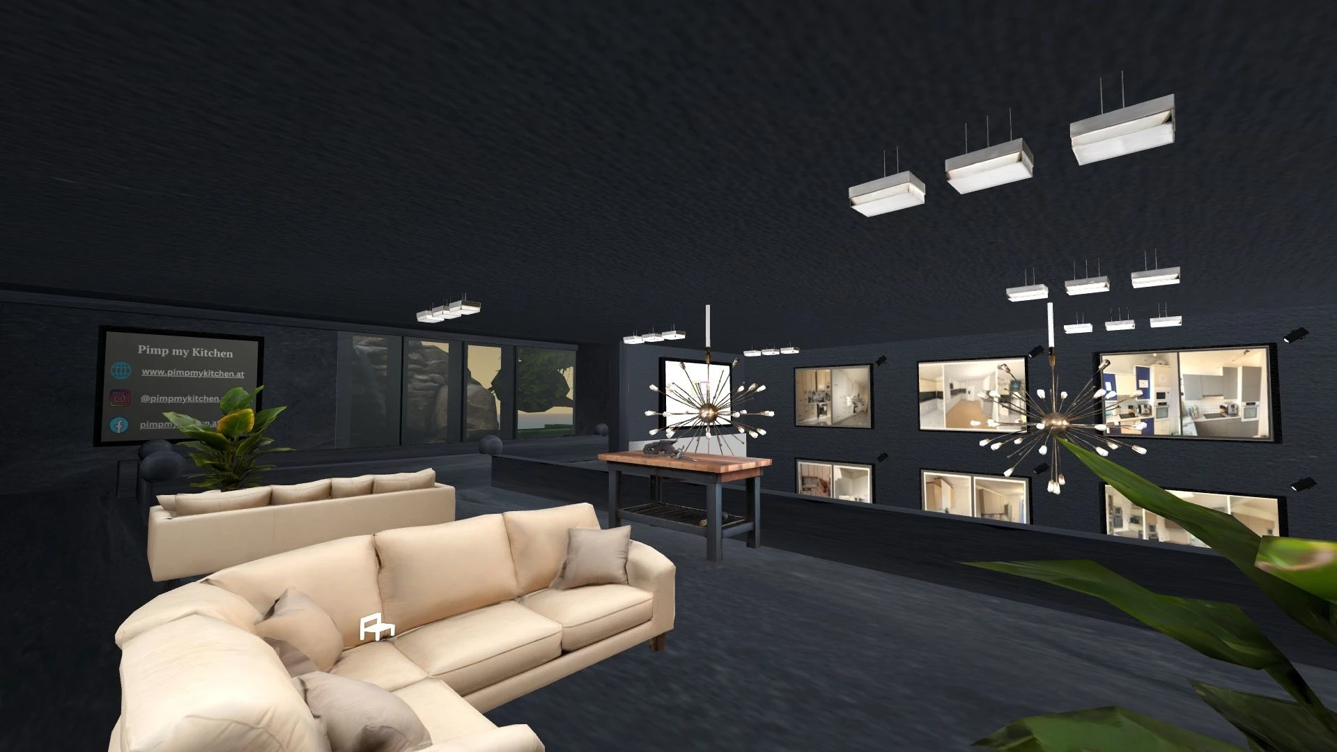 Second floor - interactive lounge