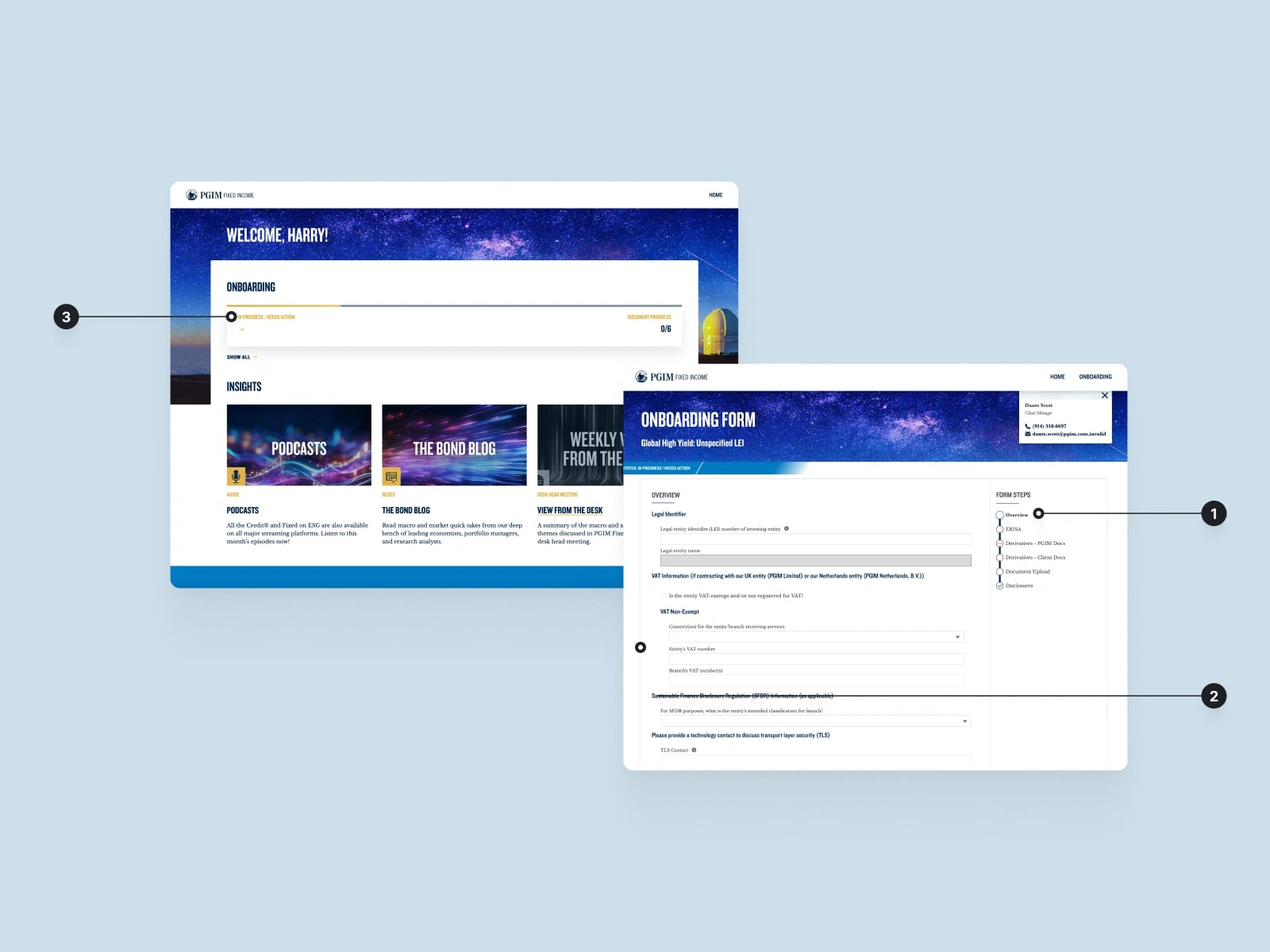 Usability review of existing portal