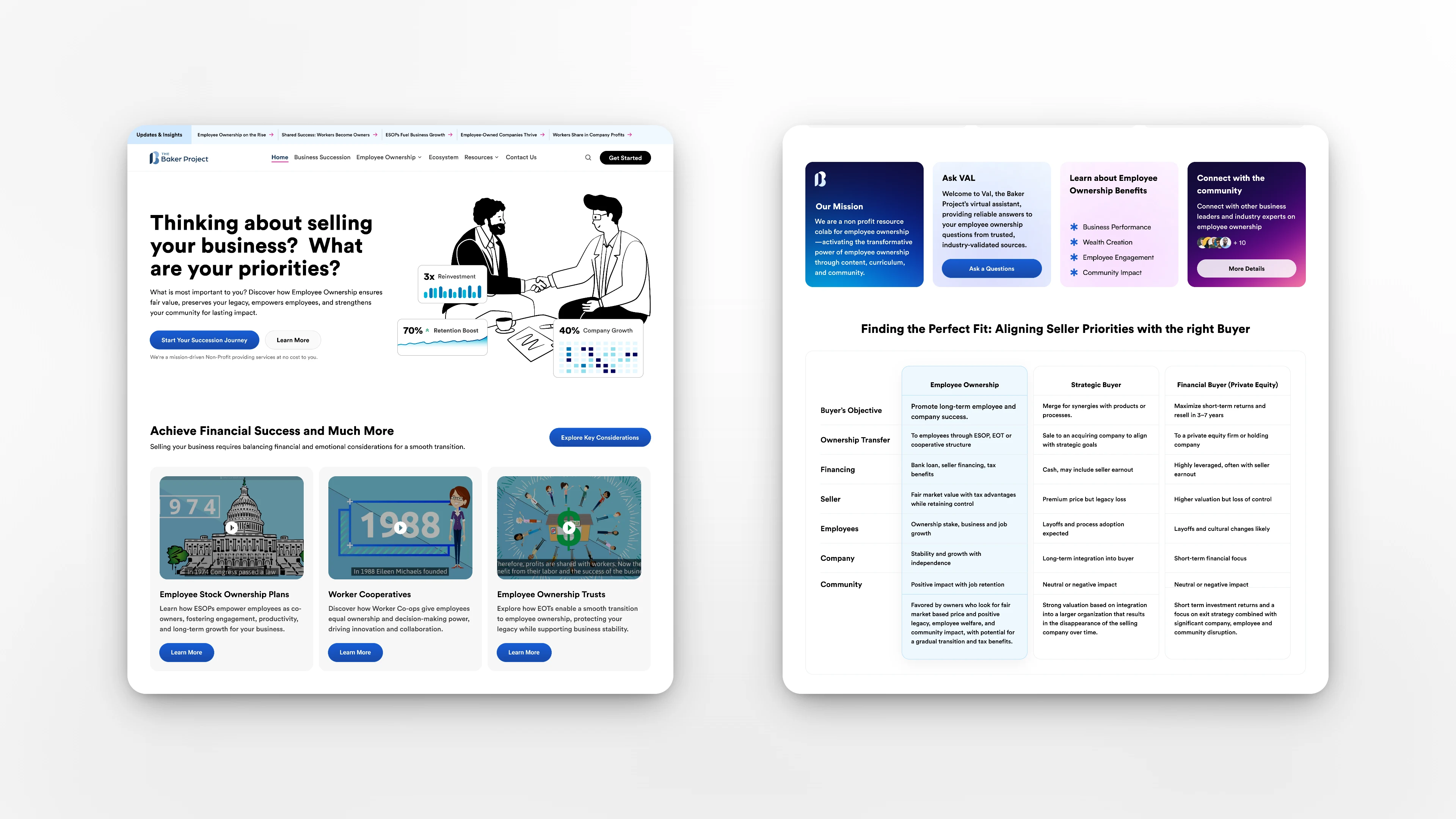 Updated Homepage Design