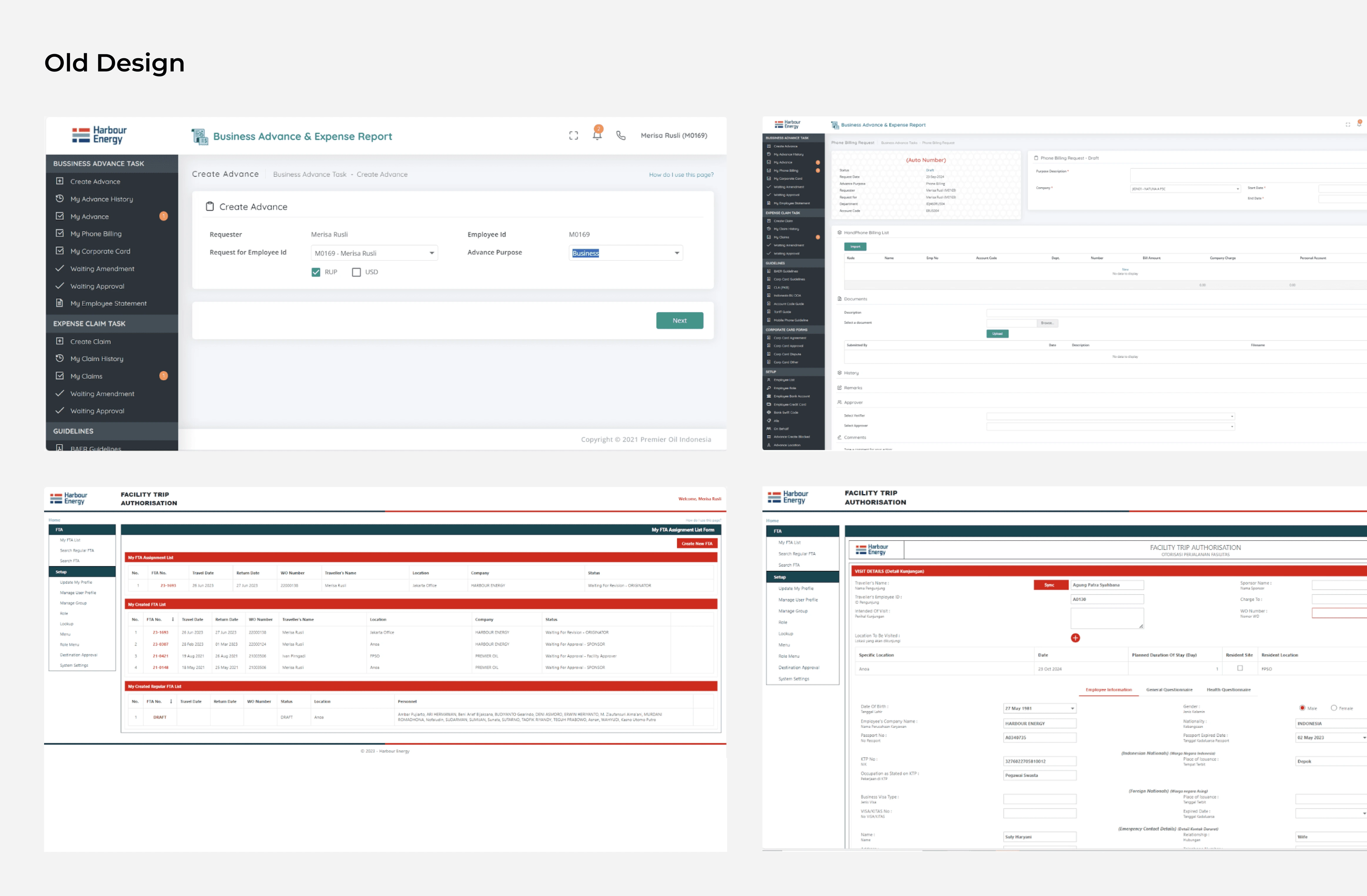 Harbour Energy's existing software