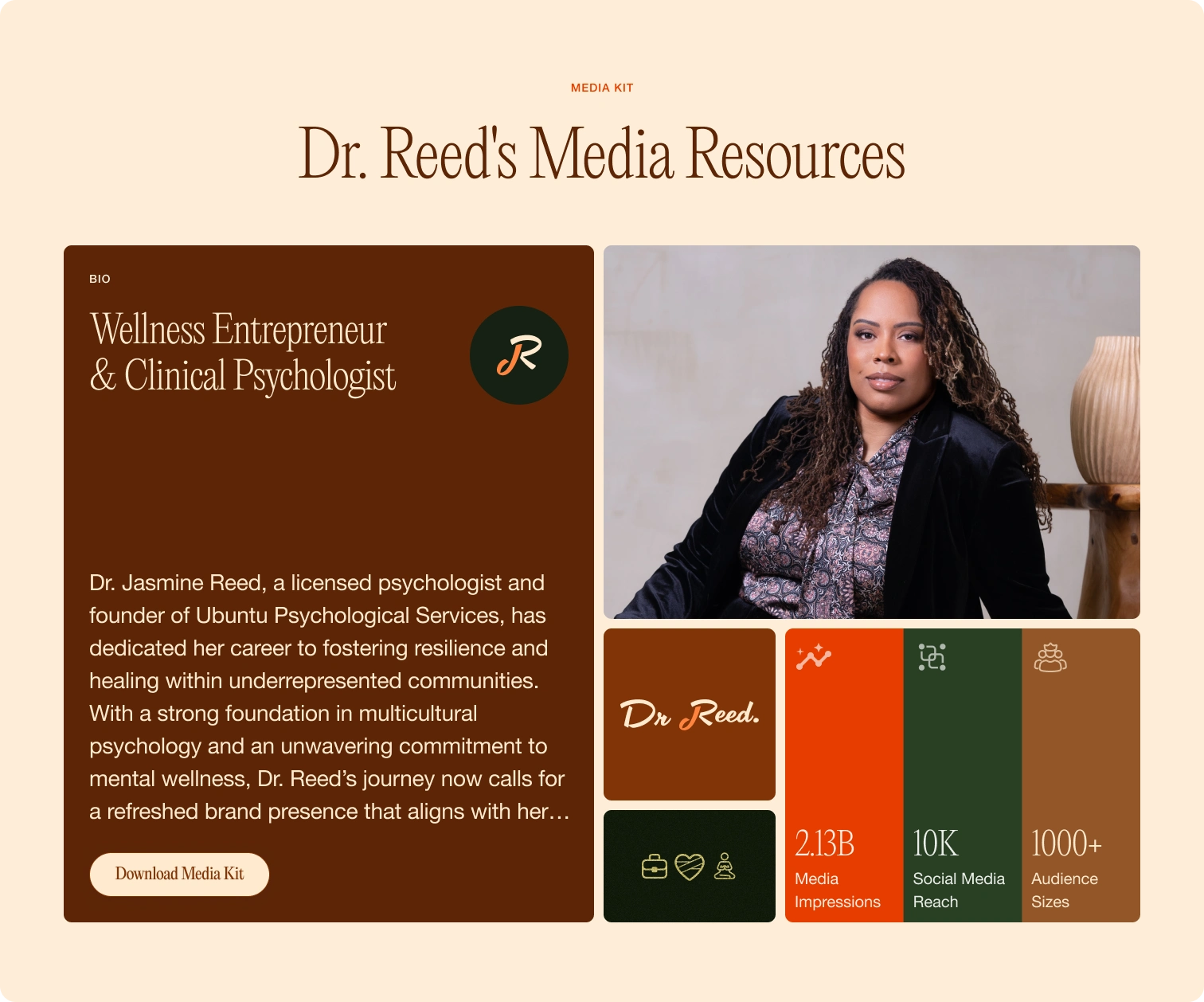 Dr. Reed Media Kit