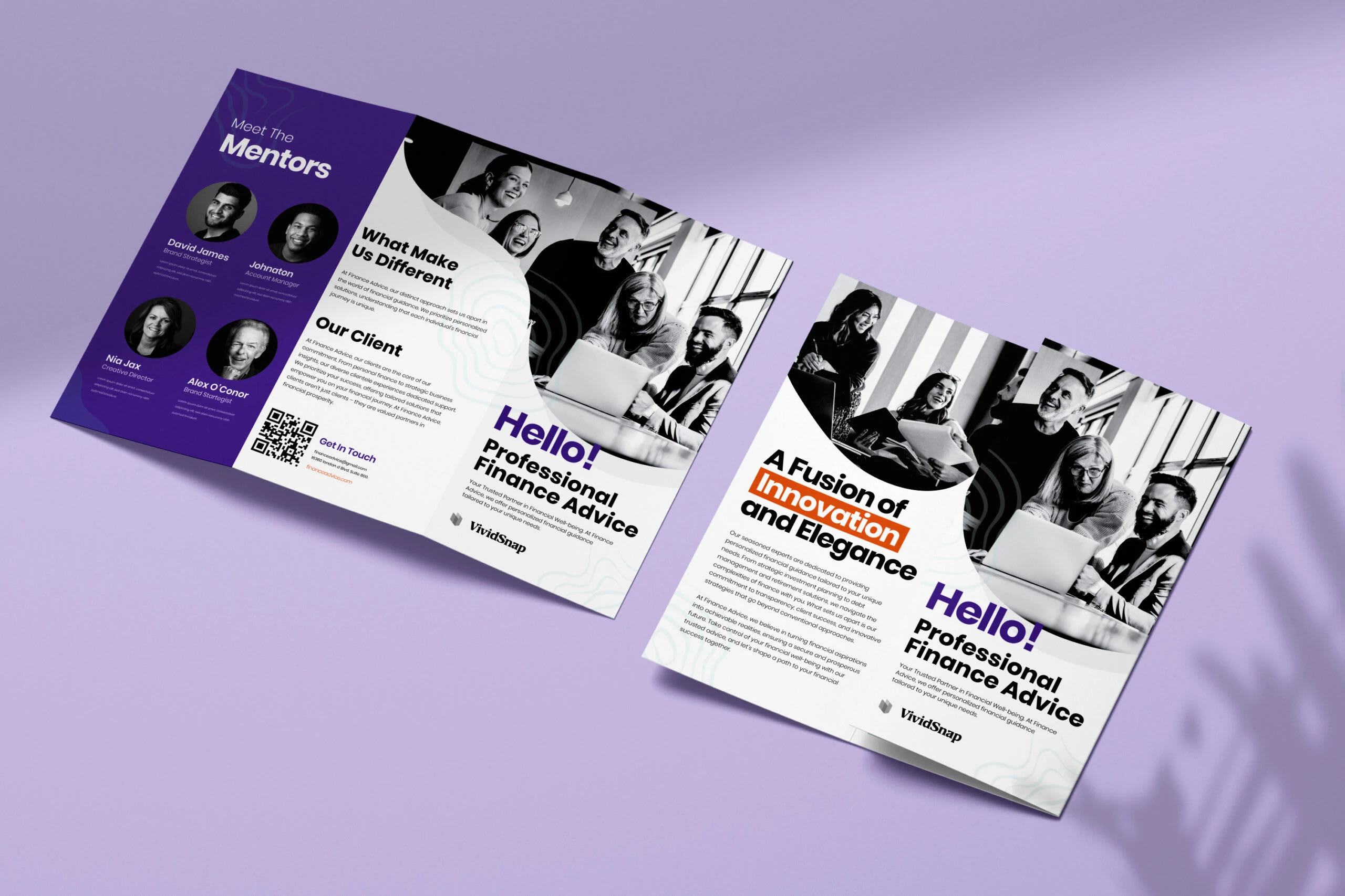  Finance Advisory Brochure Design