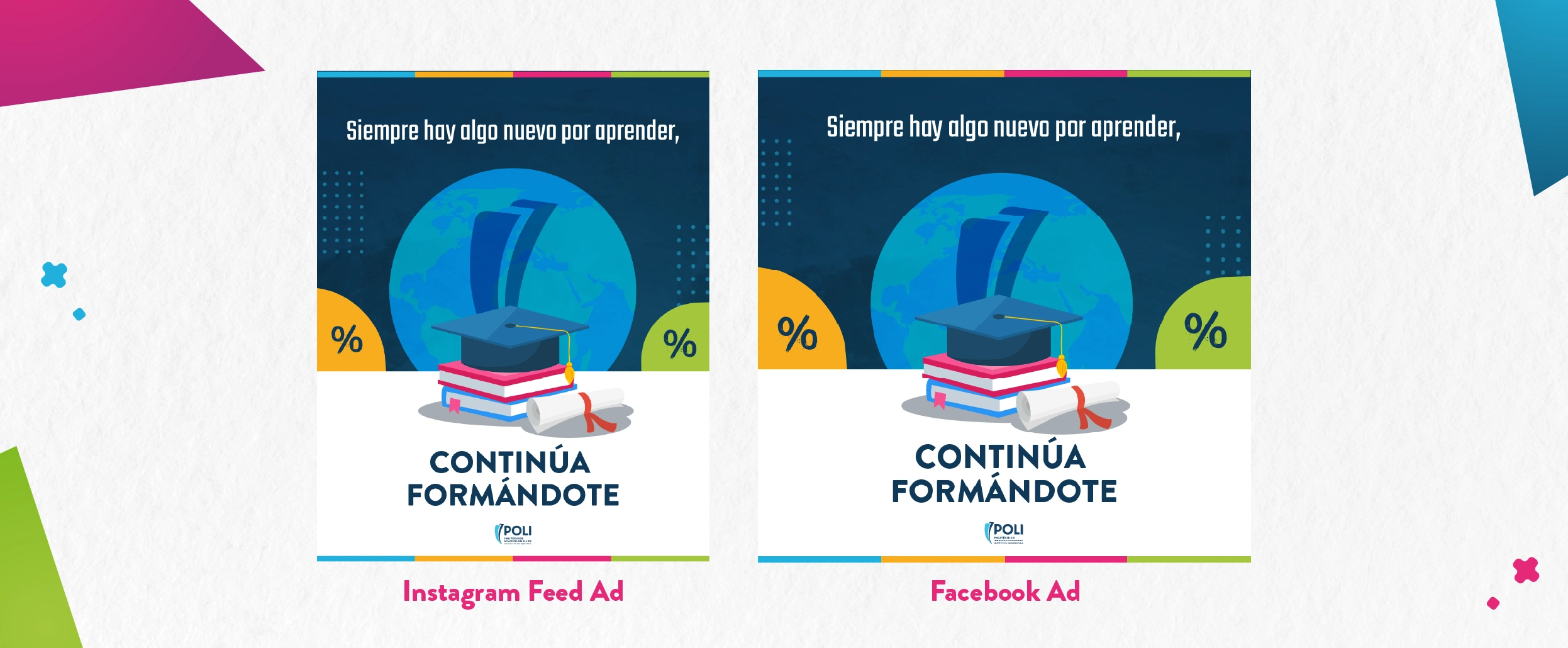 Engagement Ad for Poli's Courses