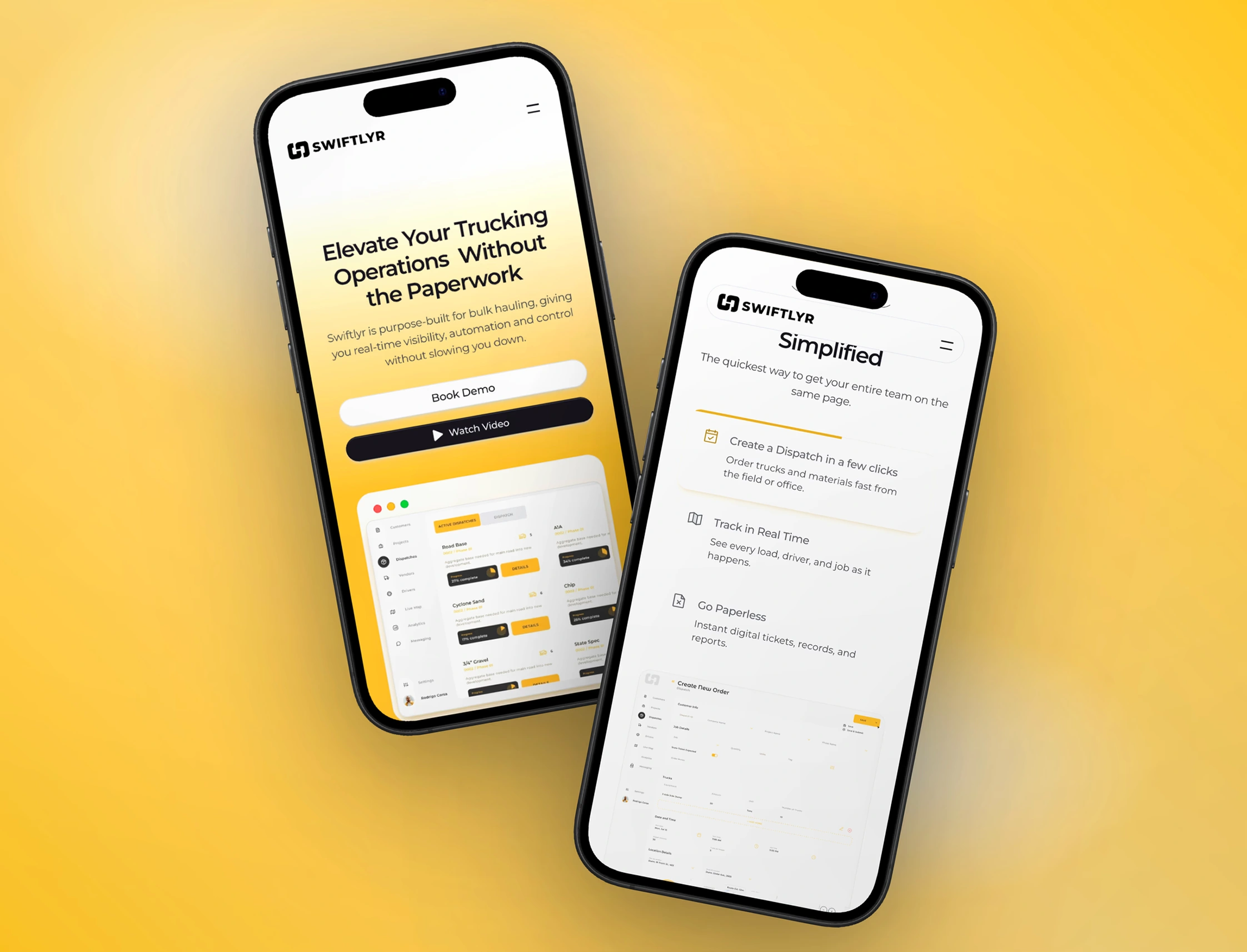 Mobile screen
