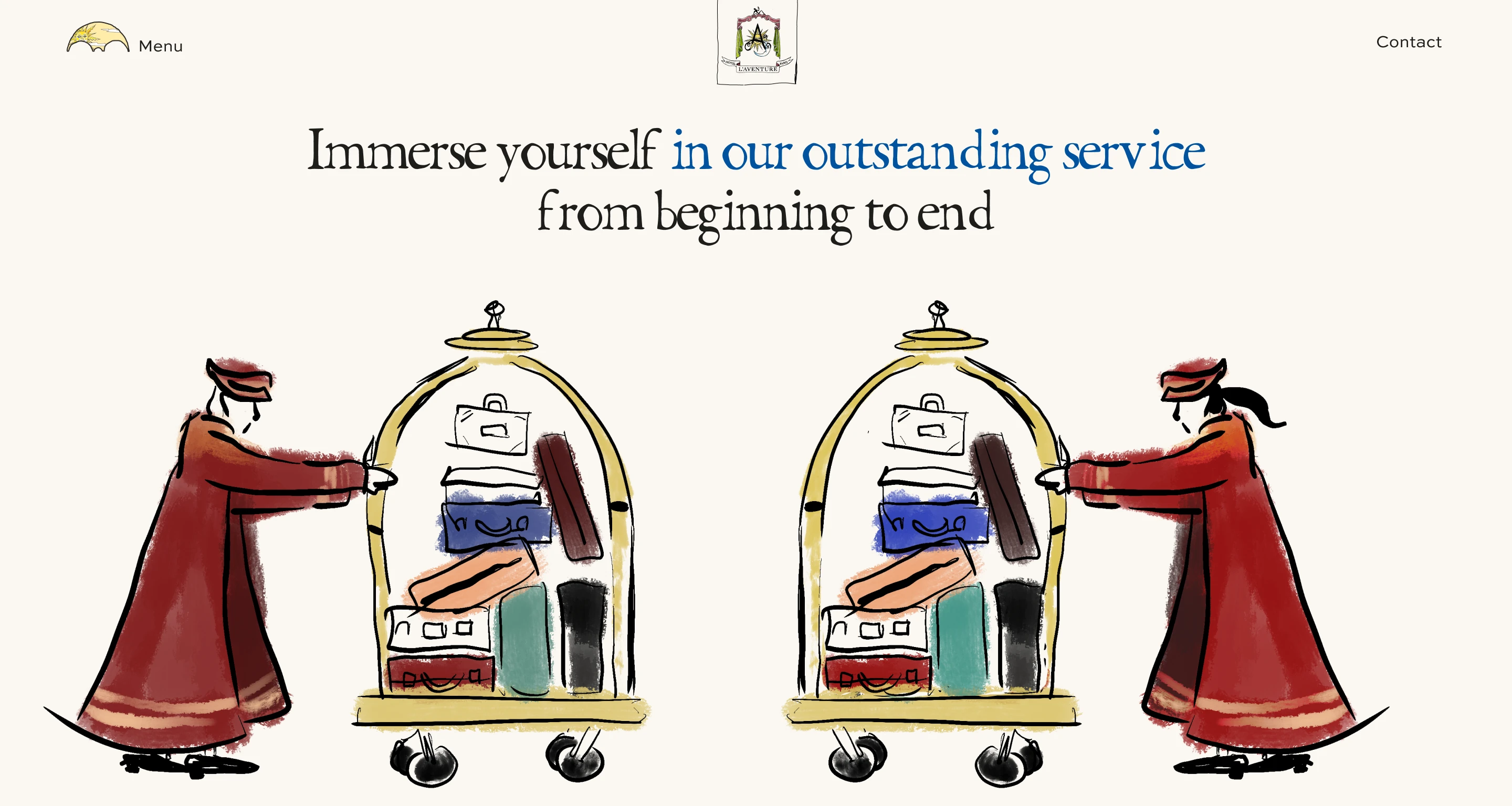 Exploratory visual directions presented during the artistic phase.