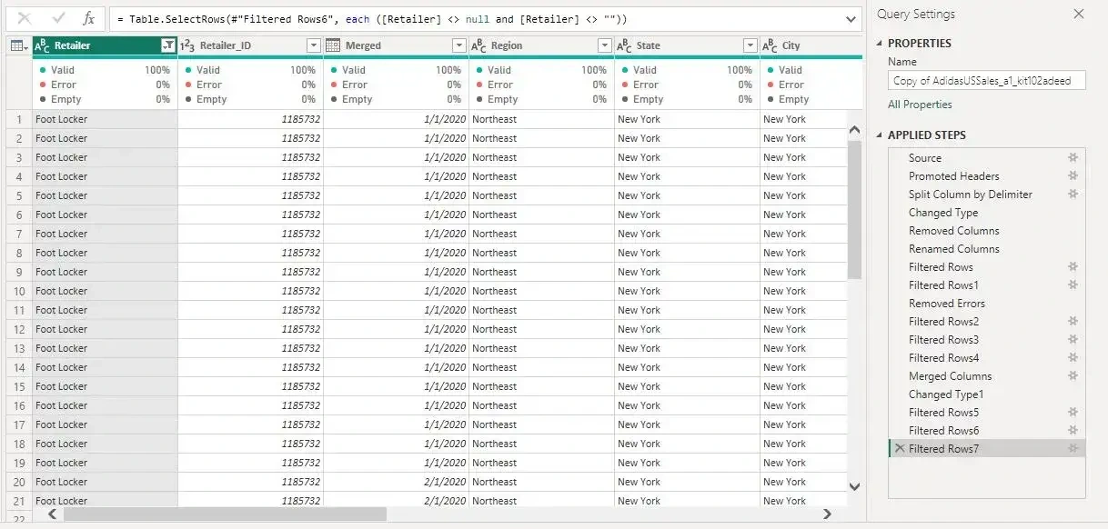 Power Query is utilized for data cleaning and transformation