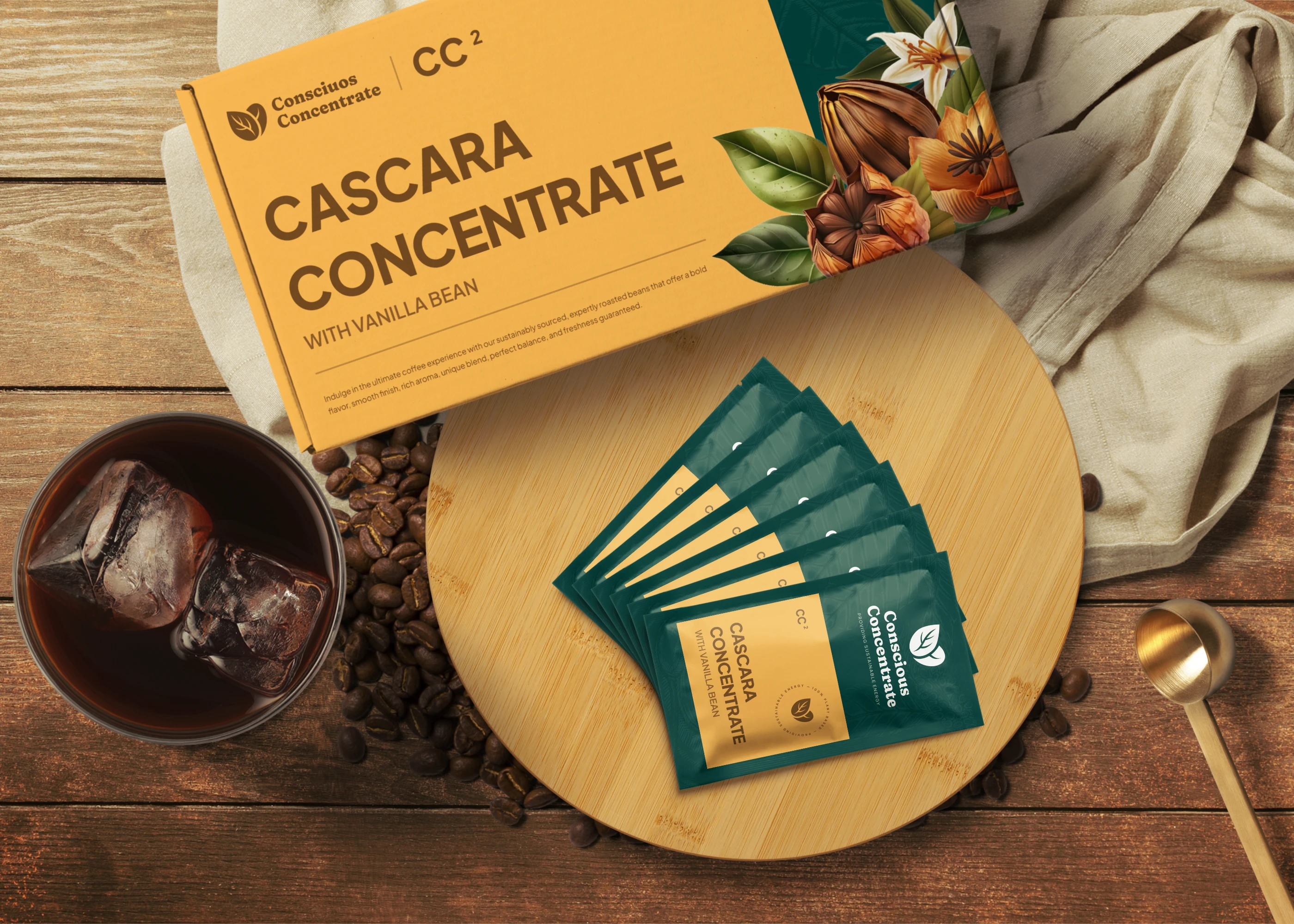 Sachets Cascara Concentrate
