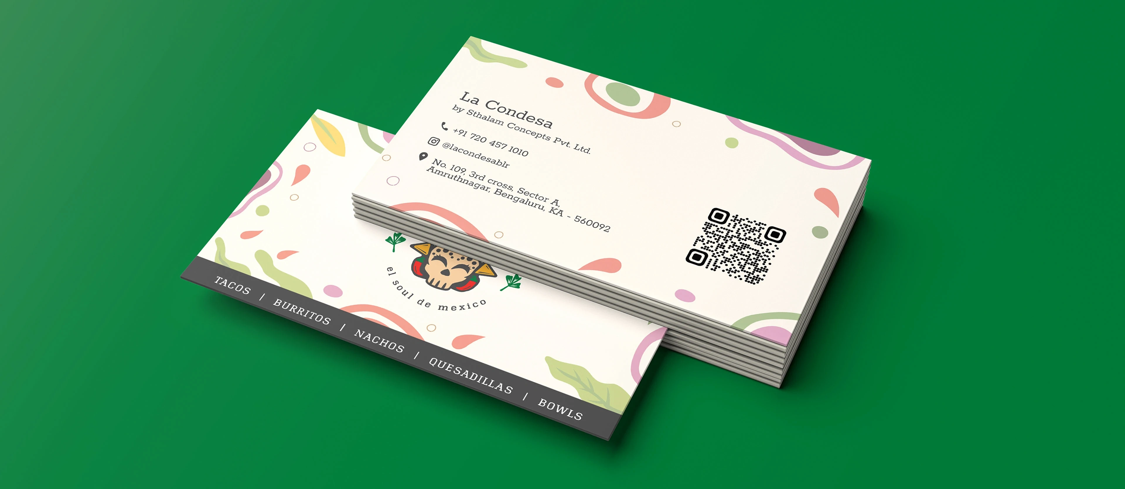 Business cards that spark a festive mood!