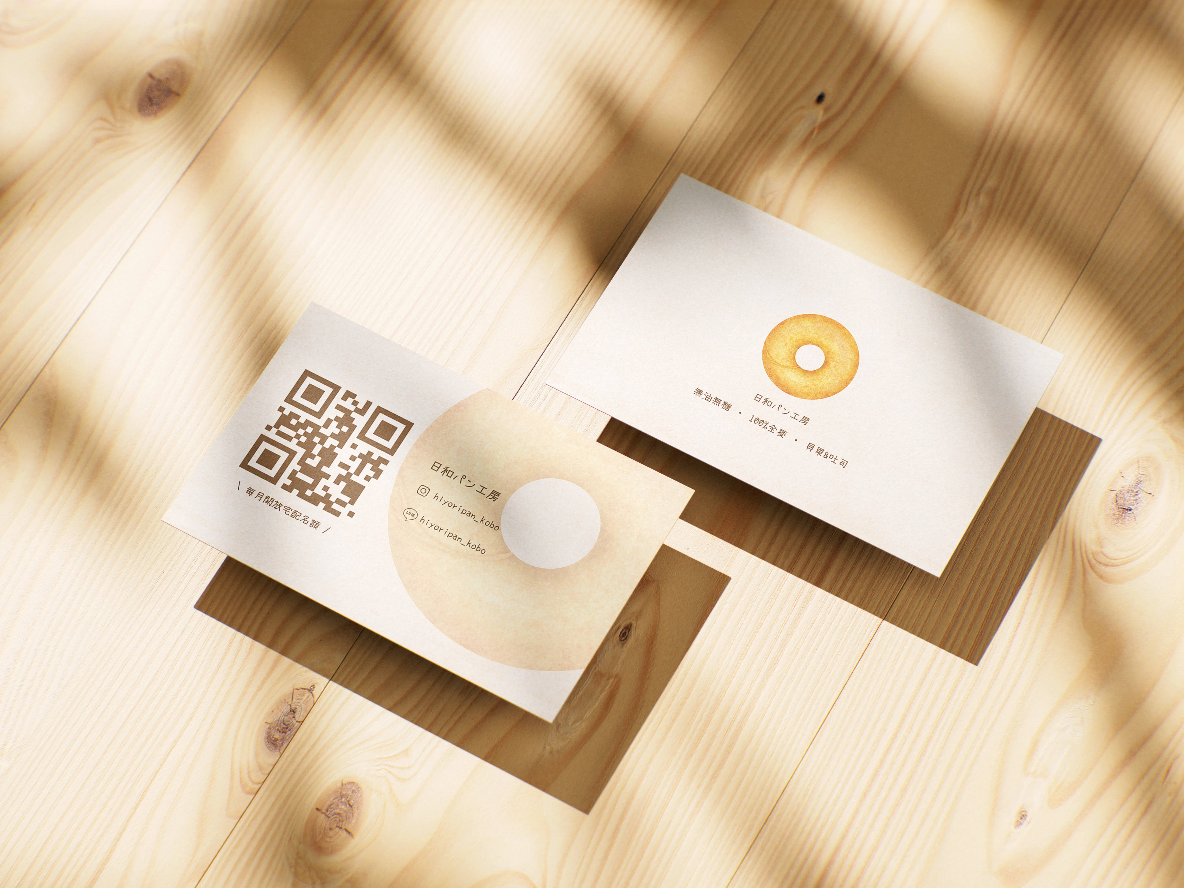 Business card for market activities