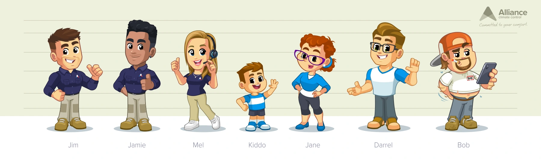 Meet the characters!