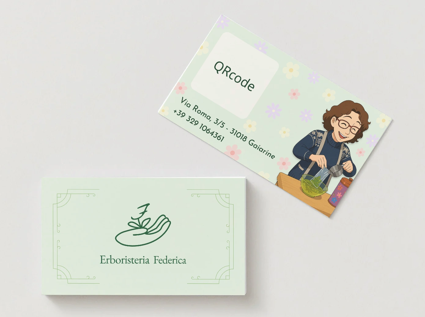 First Business Card