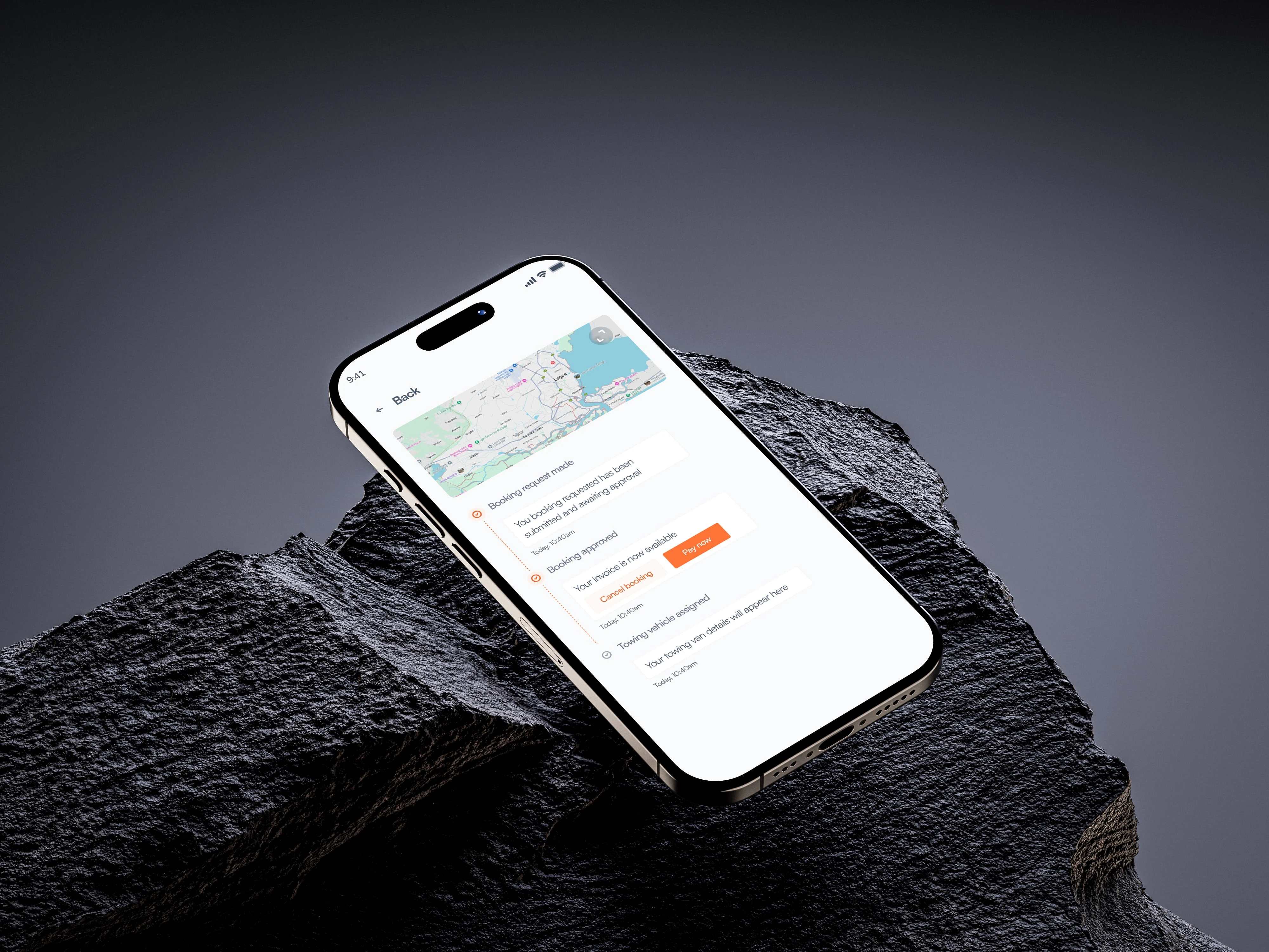 Mobile app (Active Booking)