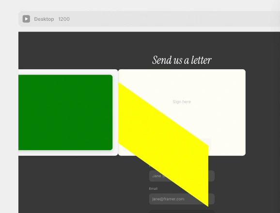 Trying to create the opening effect step by step