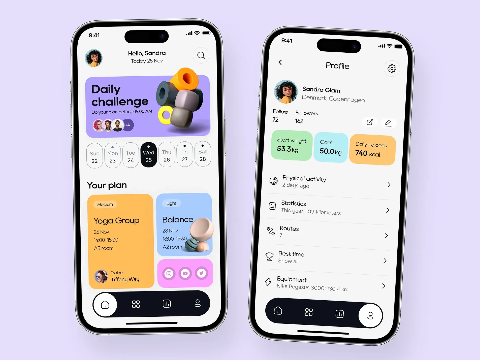Fitness App Design & Development