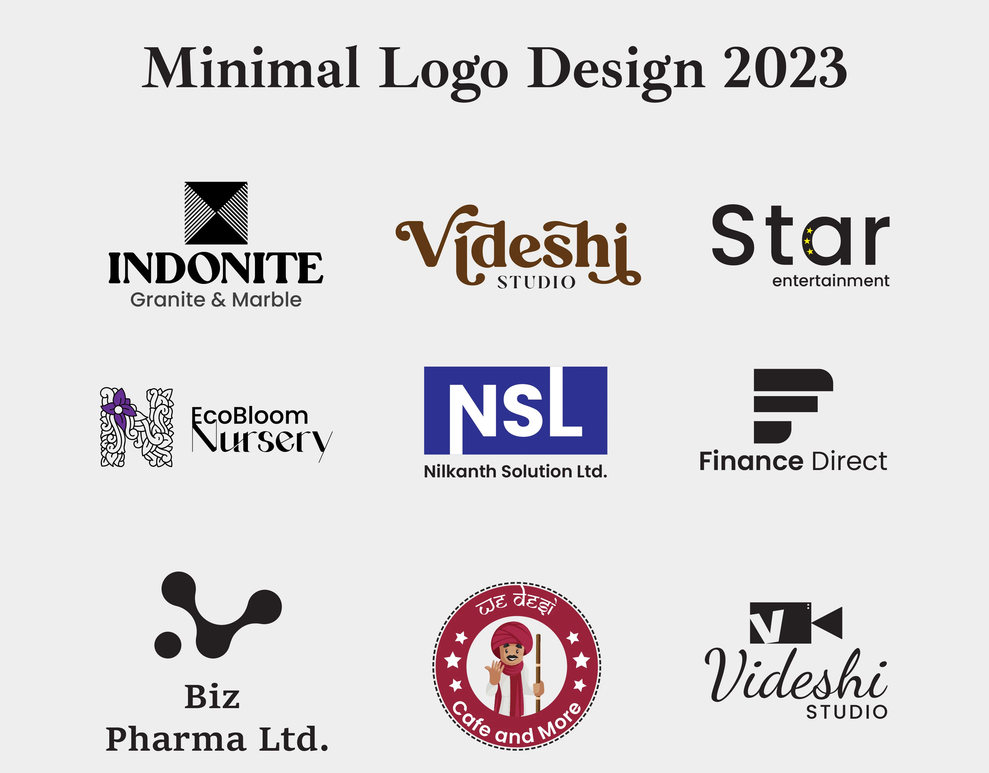 Minimal Logo Design 2023