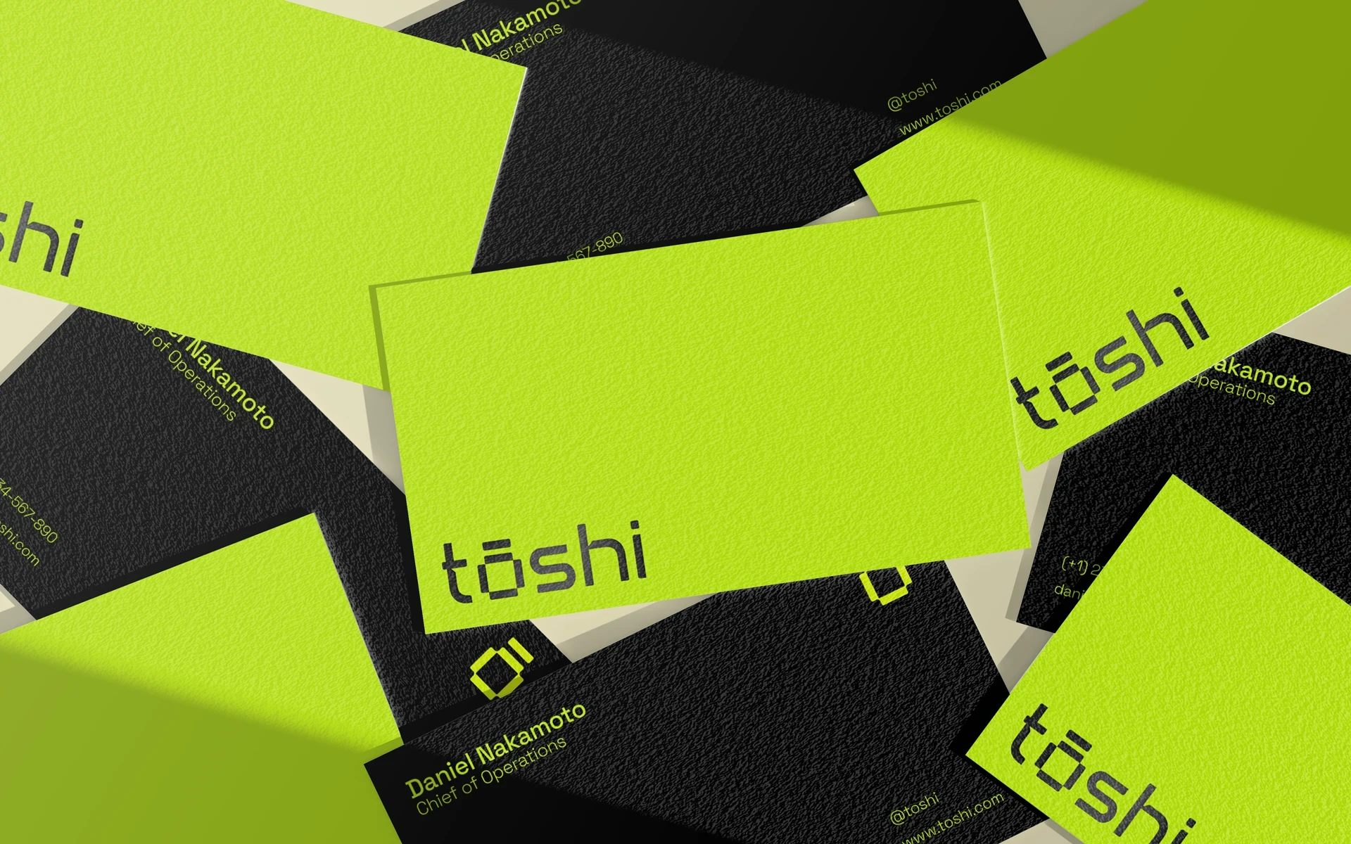 Toshi Business Card