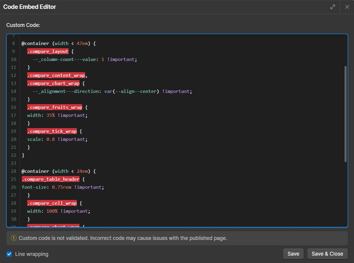 This is what CSS container queries look like