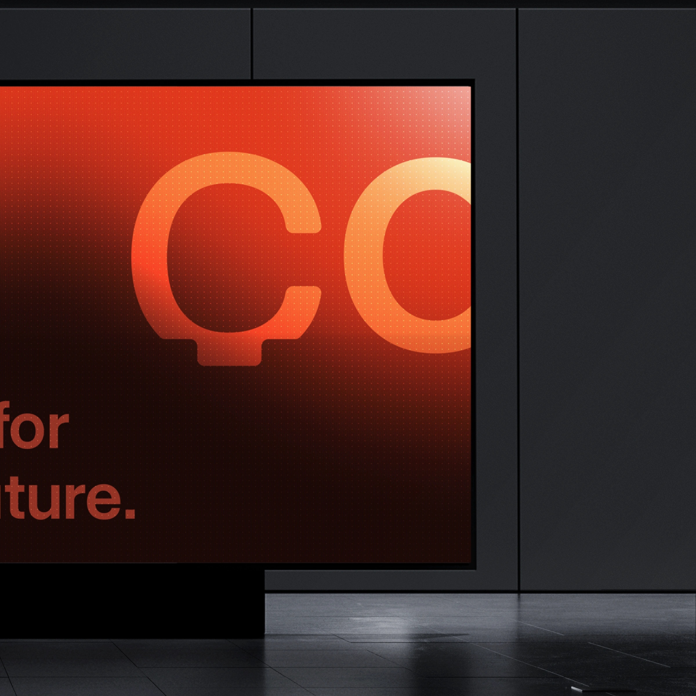 Branded billboards for Councile.